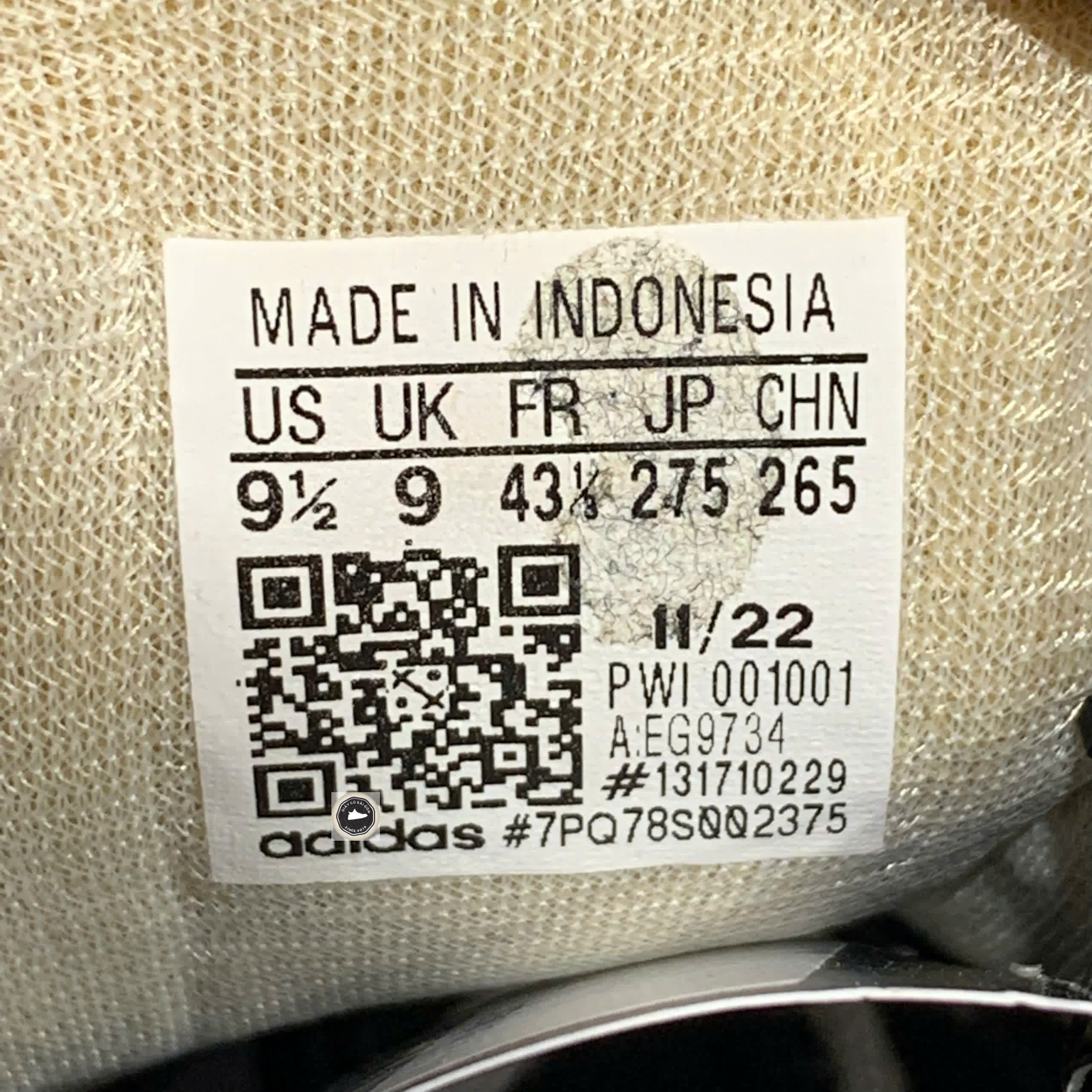 🔥 ADIDAS TEAM COURT ‘CLOUD WHITE’ – SIZE 43 1/3 – PVN23644 – CHÍNH HÃNG