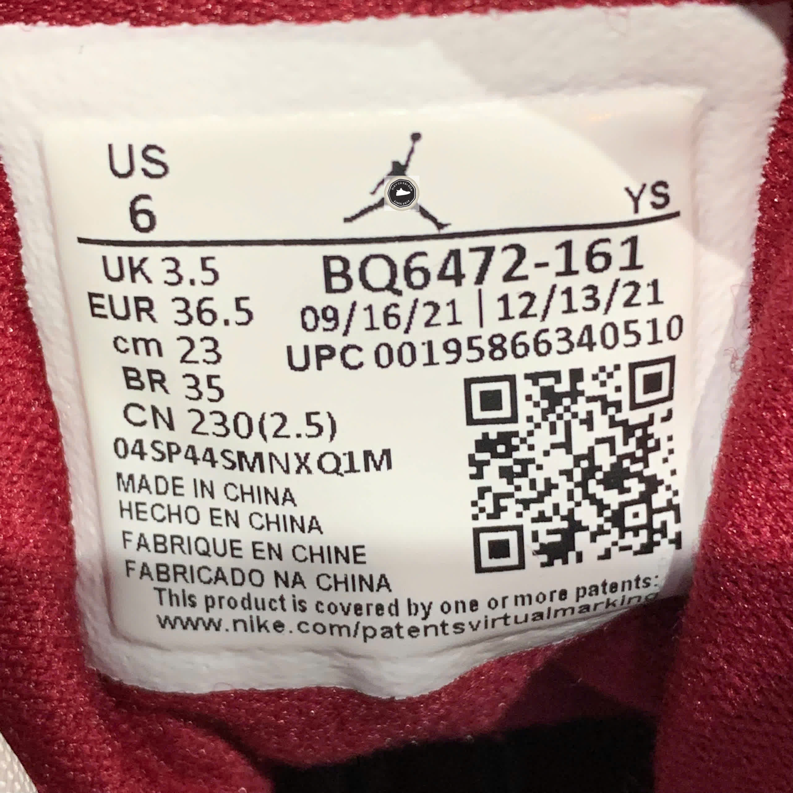 🔥 NIKE AIR JORDAN 1 MID “REVERSE CHICAGO” – SIZE 36.5 – PVN23685 – CHÍNH HÃNG