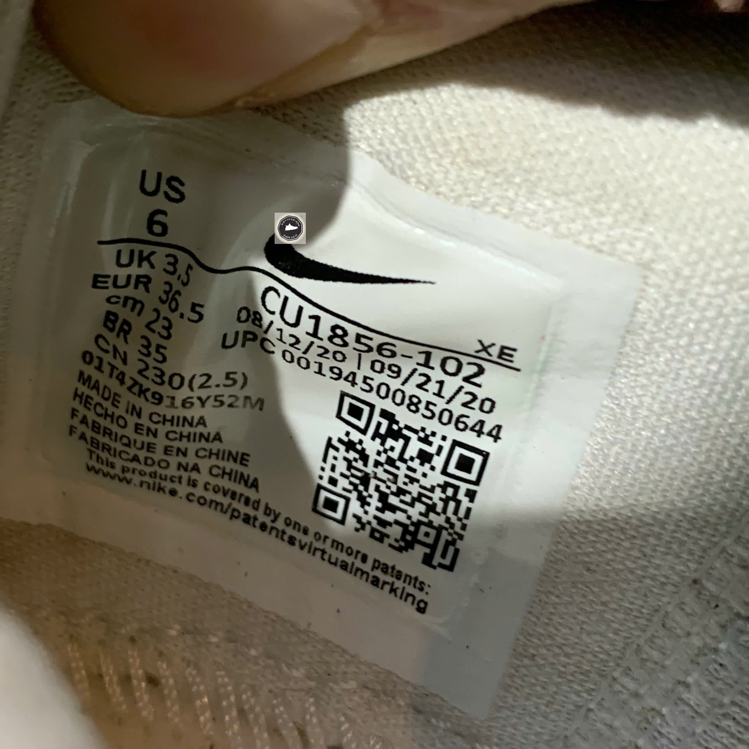 🔥 NIKE AIR ZOOM VOMERO 15 “WHITE/CRIMSON TINT” – SIZE 36.5 – PVN23940 – CHÍNH HÃNG