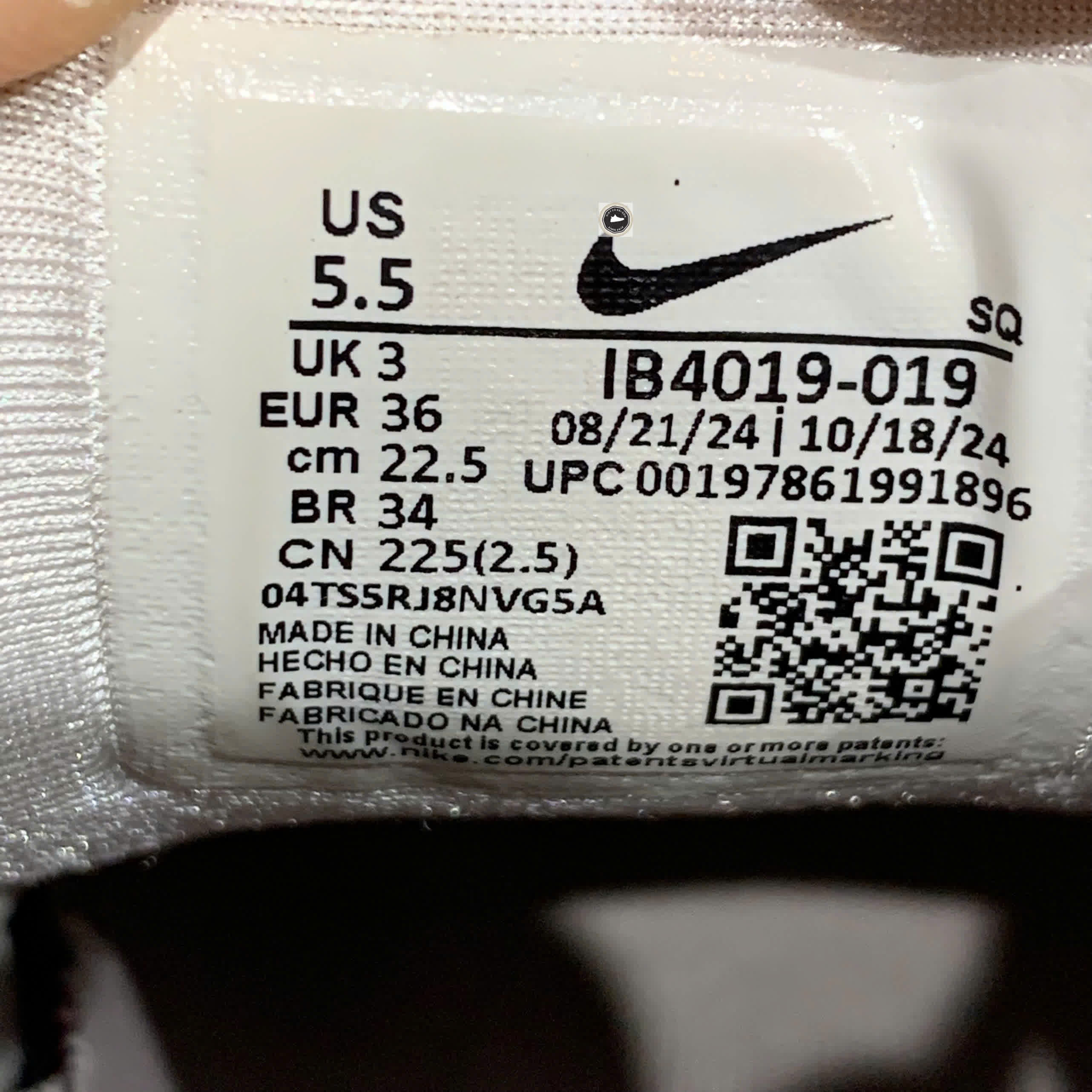 🔥 NIKE P-6000 “PLATINUM VIOLET / VAST GREY” – SIZE 36 – PVN23998 – CHÍNH HÃNG