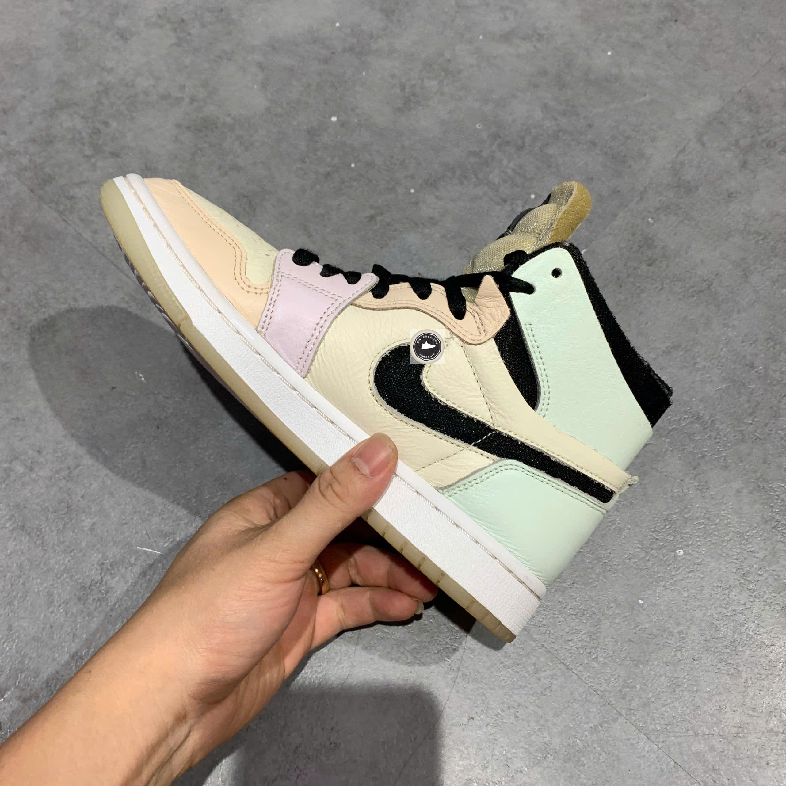 🔥 AIR JORDAN 1 HIGH ZOOM COMFORT “EASTER” – SIZE 36.5 – PVN23812 – CHÍNH HÃNG