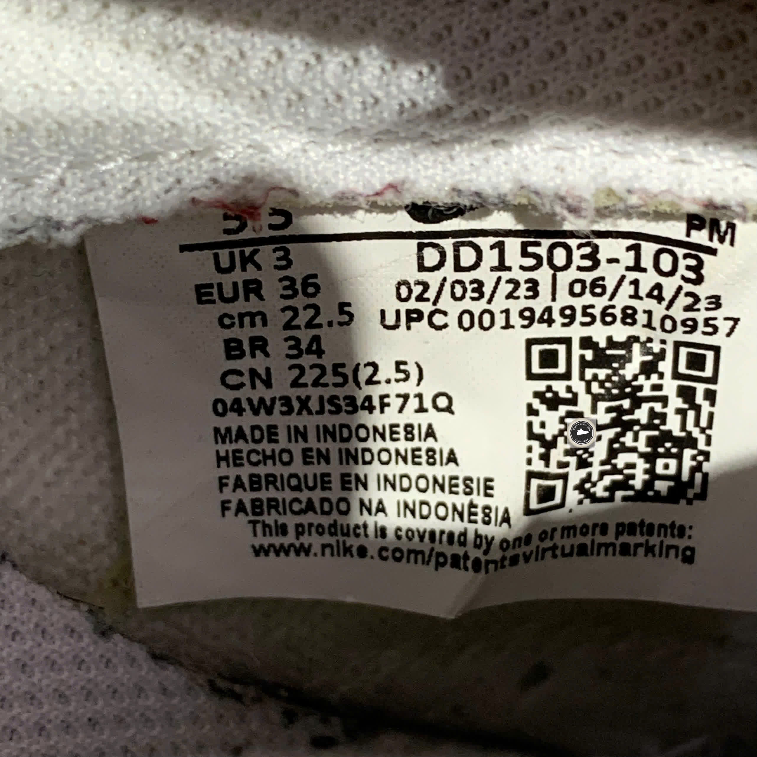 🔥 NIKE DUNK LOW “PHOTON DUST” – SIZE 36 – PVN23721 – CHÍNH HÃNG