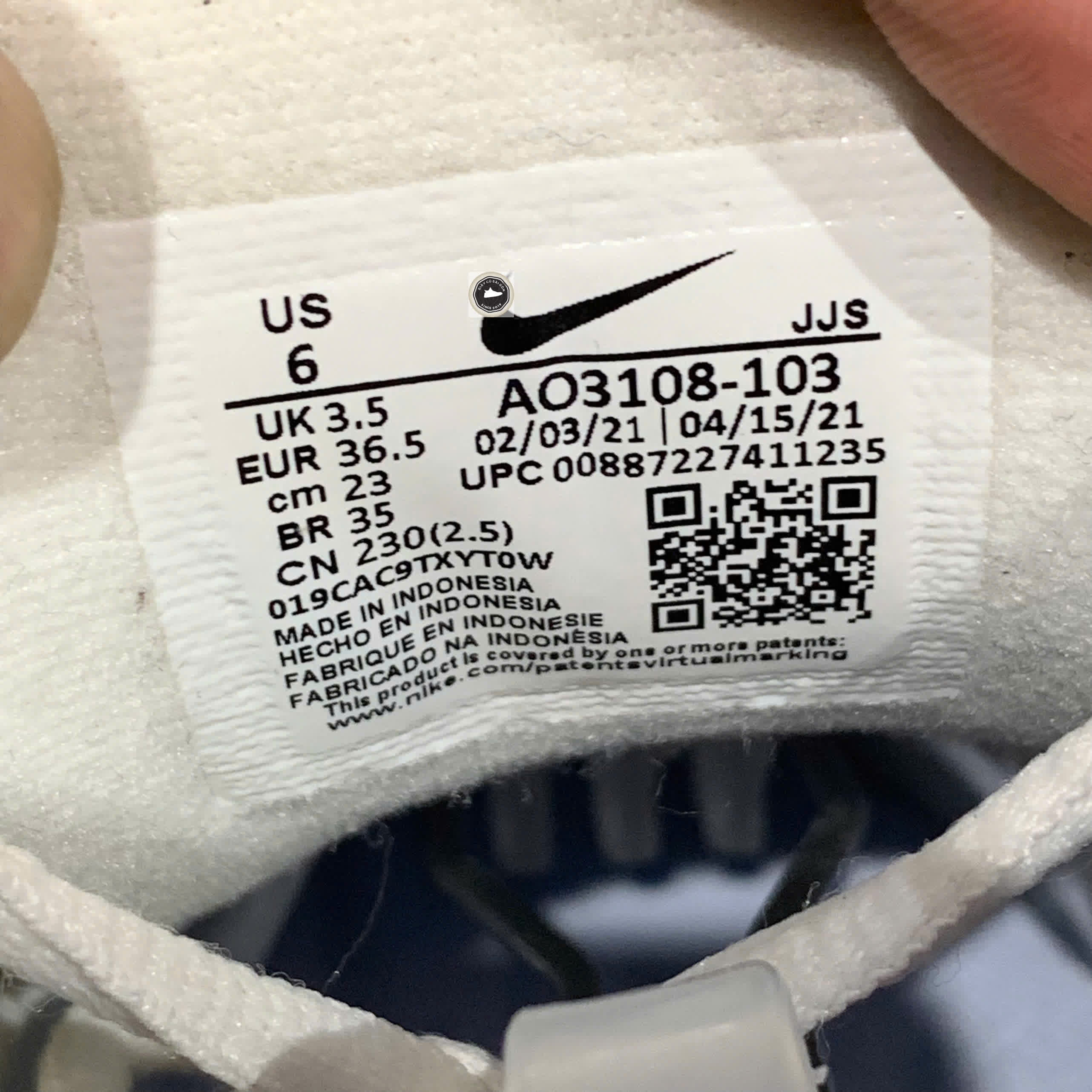 🔥 NIKE M2K TEKNO “IRIDESCENT” – SIZE 36.5 – PVN23963 – CHÍNH HÃNG