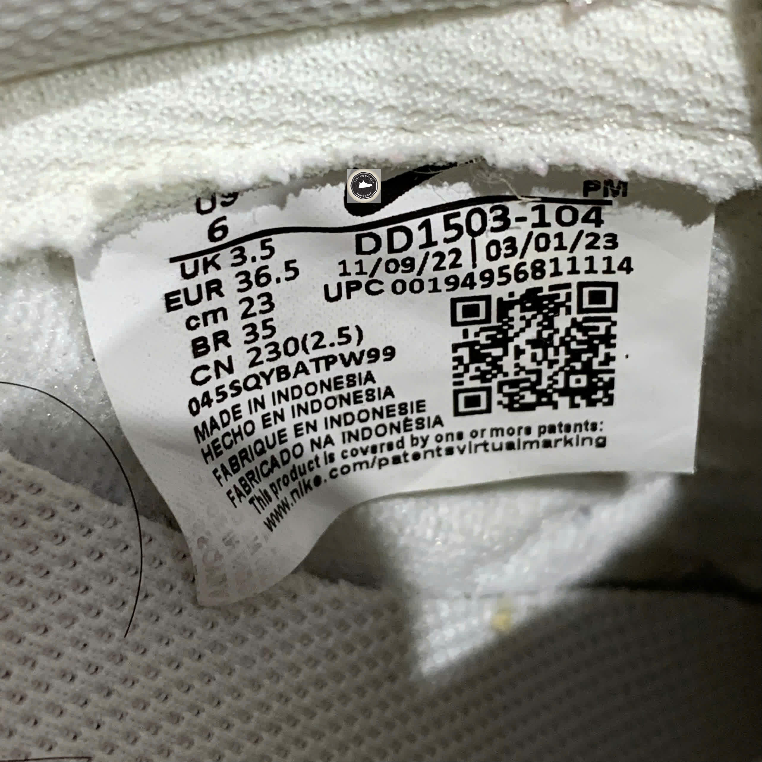 🔥 NIKE DUNK LOW “BARELY GREEN” – SIZE 36.5 – PVN23770 – CHÍNH HÃNG