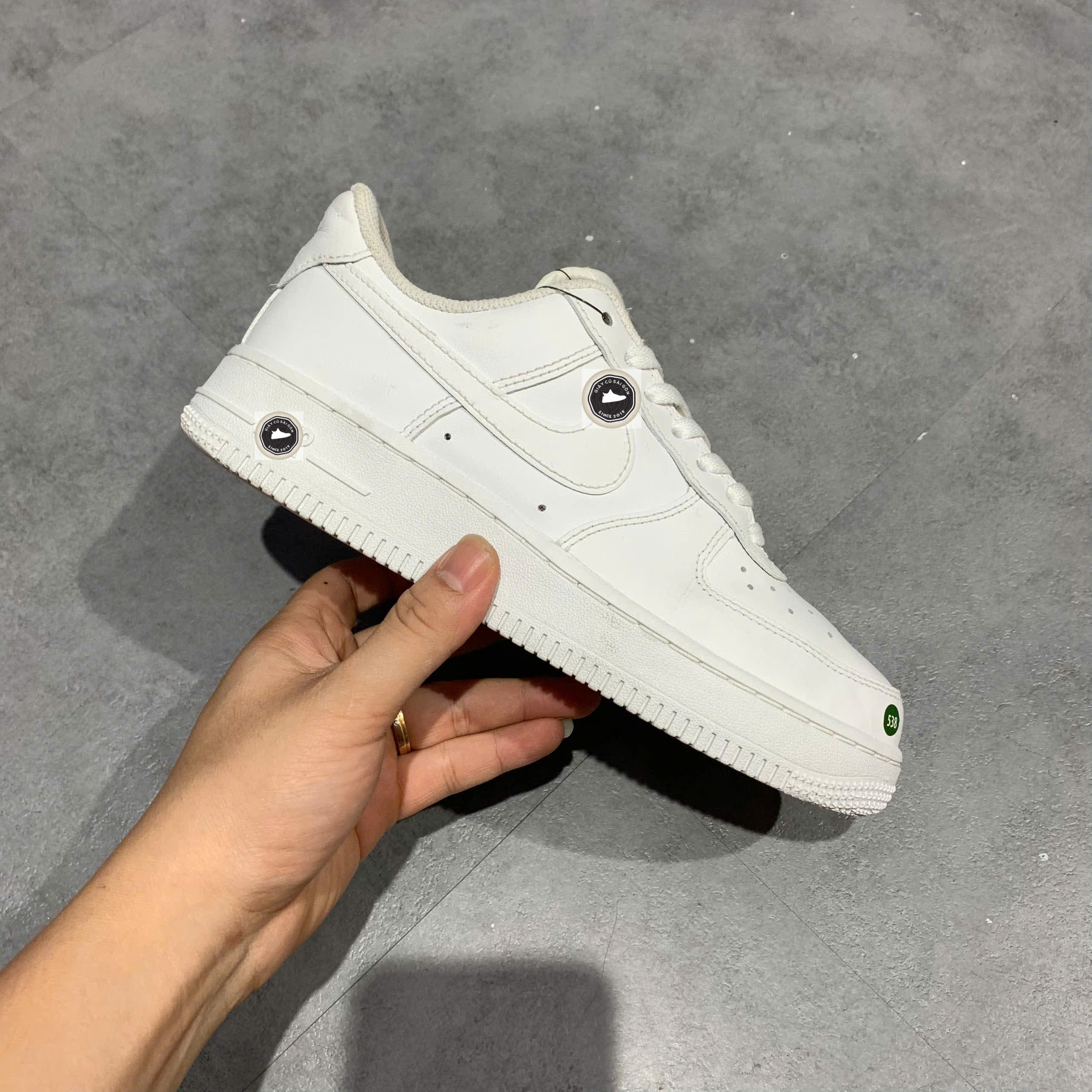 🔥 Giày Nike Air Force 1 Low All White W DD8959‑100 – SIZE 36.5 – PVN23814 – CHÍNH HÃNG