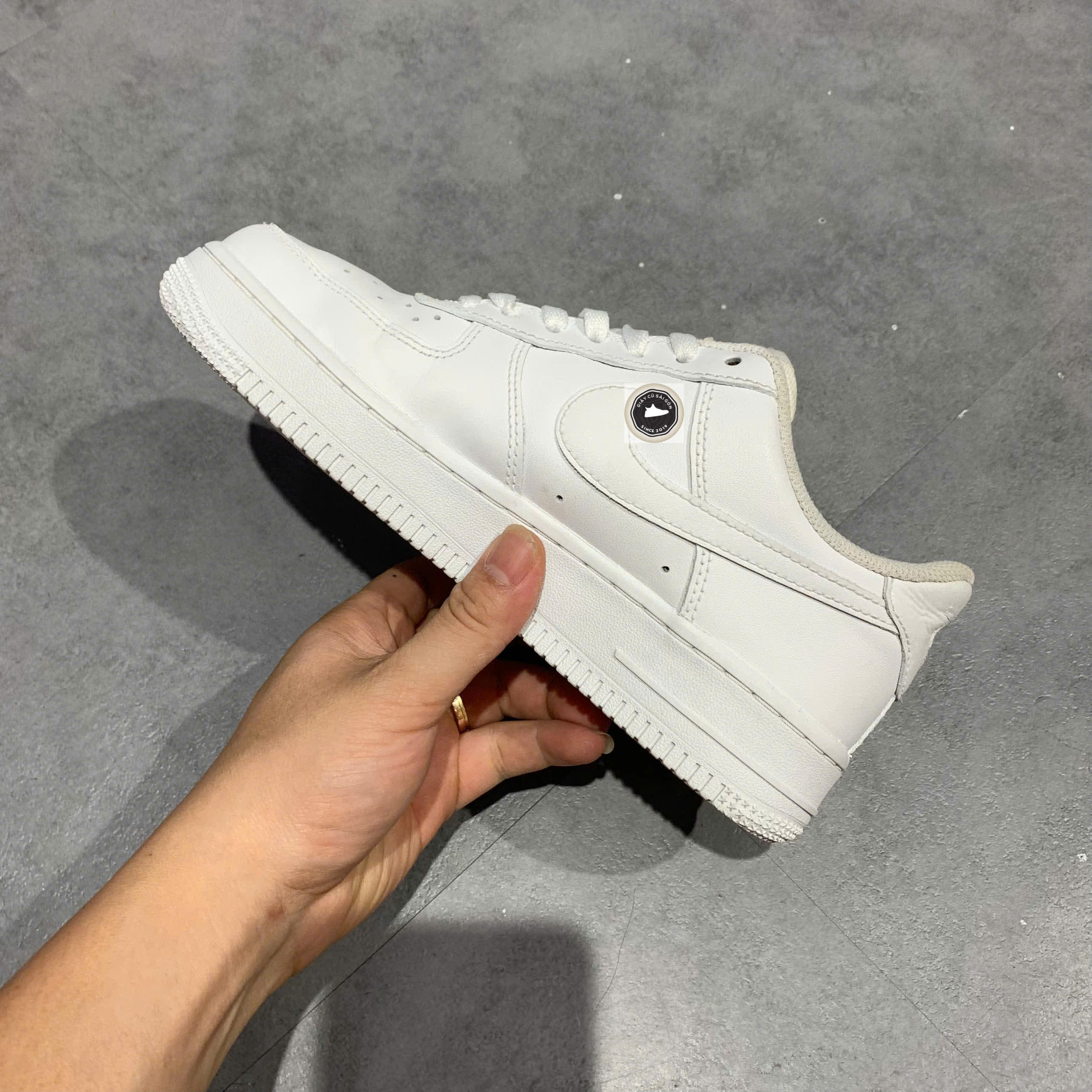 🔥 Giày Nike Air Force 1 Low All White W DD8959‑100 – SIZE 36.5 – PVN23814 – CHÍNH HÃNG