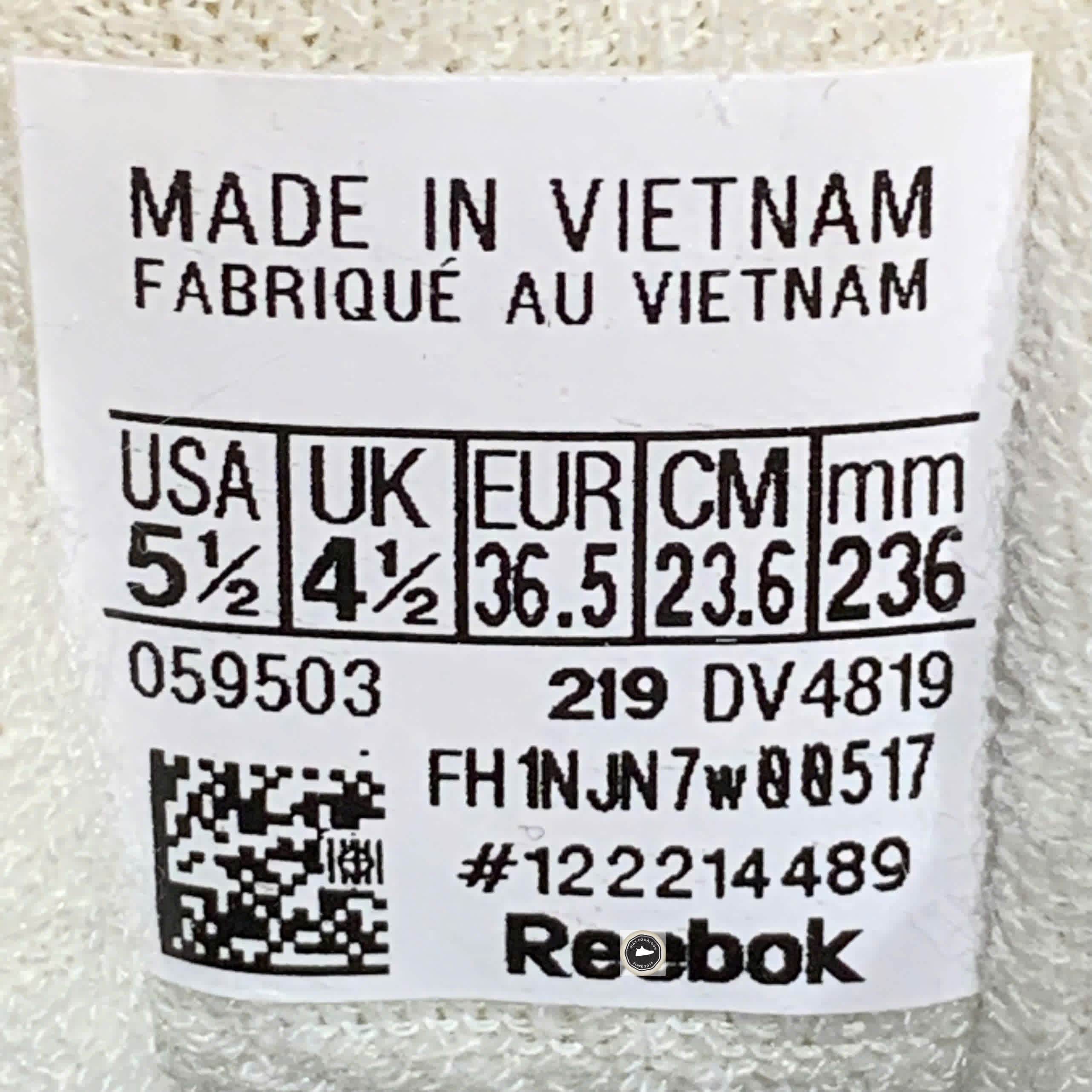 🔥 REEBOK CLASSIC LEATHER – SIZE 36.5 – PVN23870 – CHÍNH HÃNG