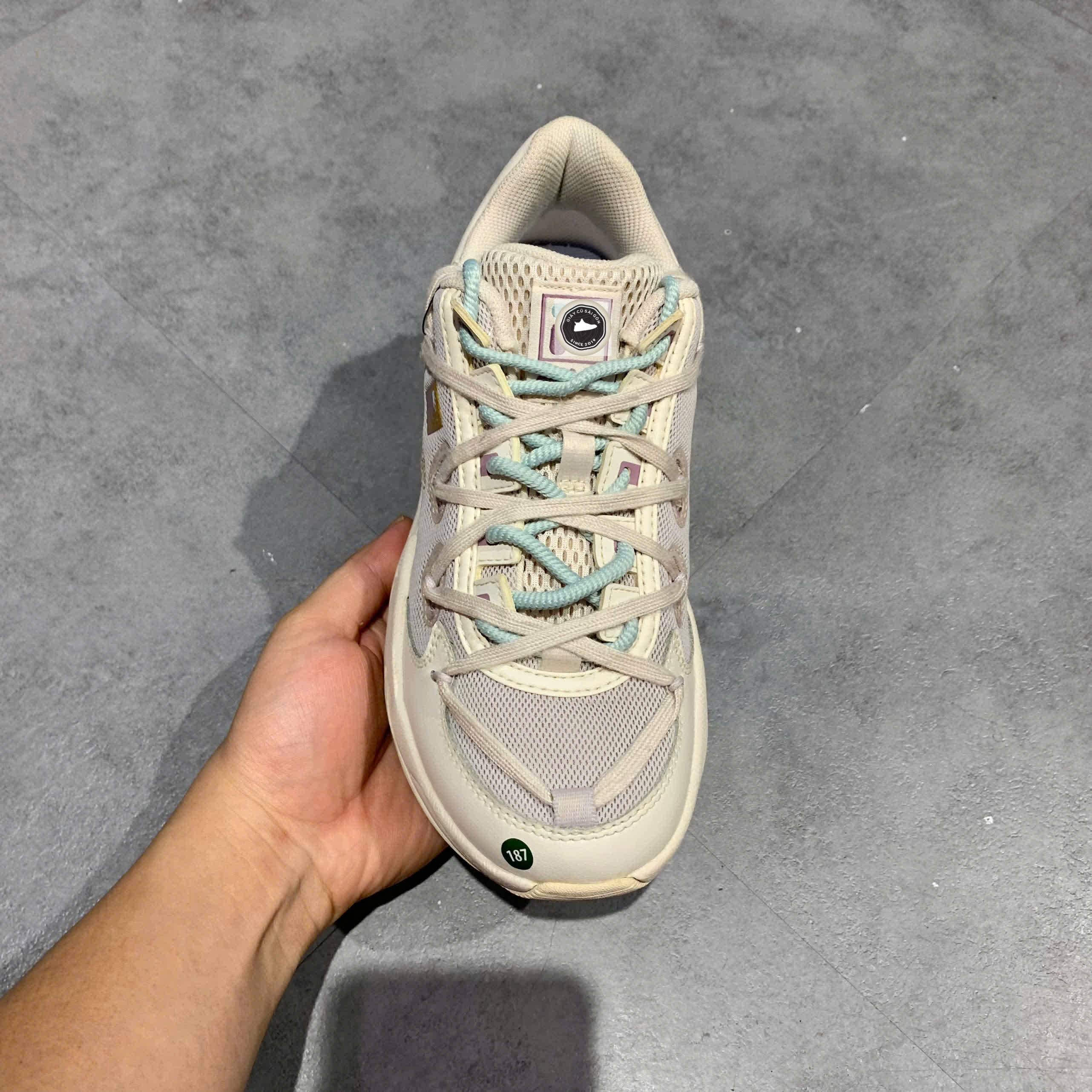 🔥 FILA FUSION SHOES “LAVENDER GREY” – SIZE 36 – PVN23919 – CHÍNH HÃNG
