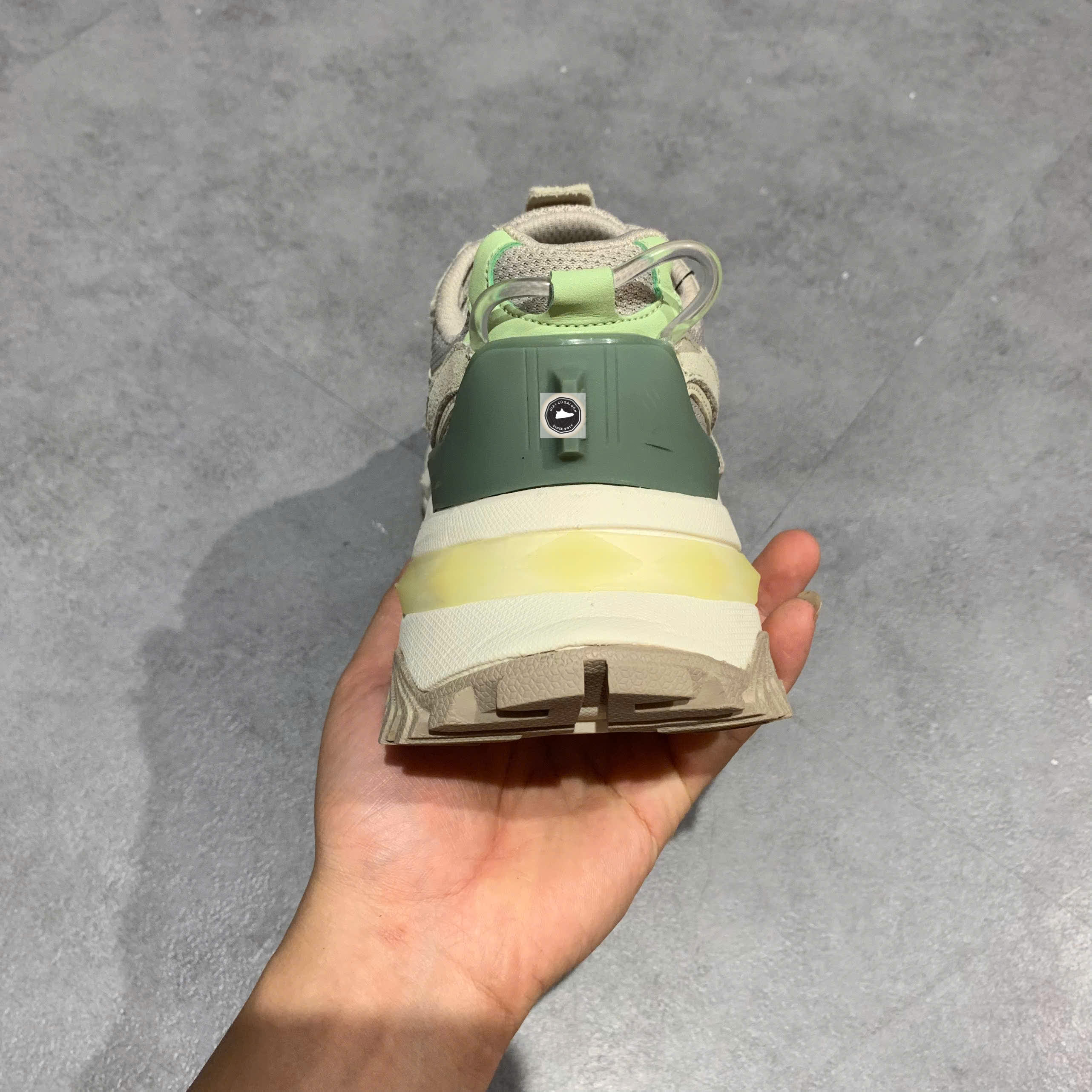 🔥 FILA FUSION DADSHOES “CREAM BEIGE” – SIZE 36 – PVN23810 – CHÍNH HÃNG