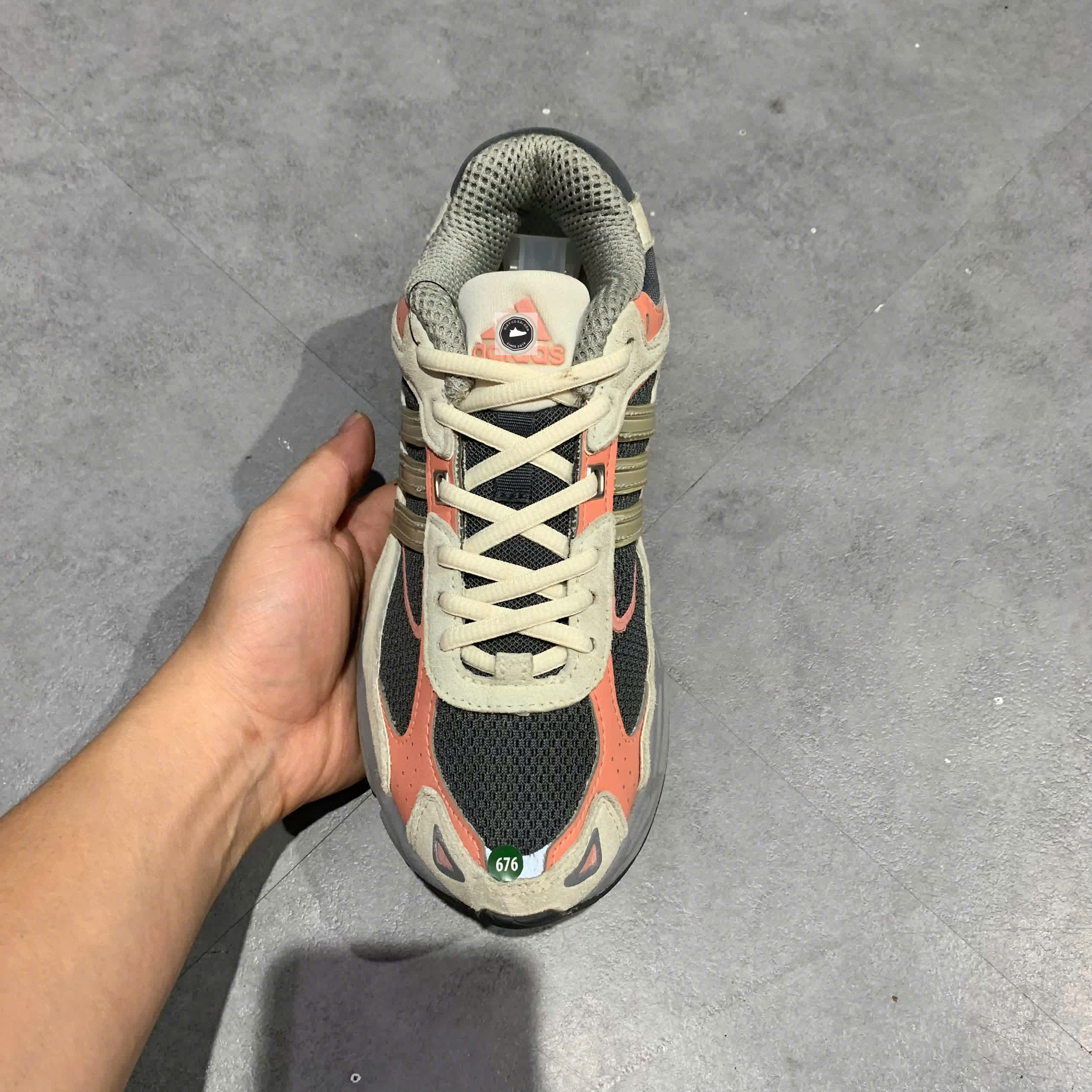 🔥 Adidas Response CL 'White Grey Orange' – SIZE 36 2/3 – PVN23775 – CHÍNH HÃNG