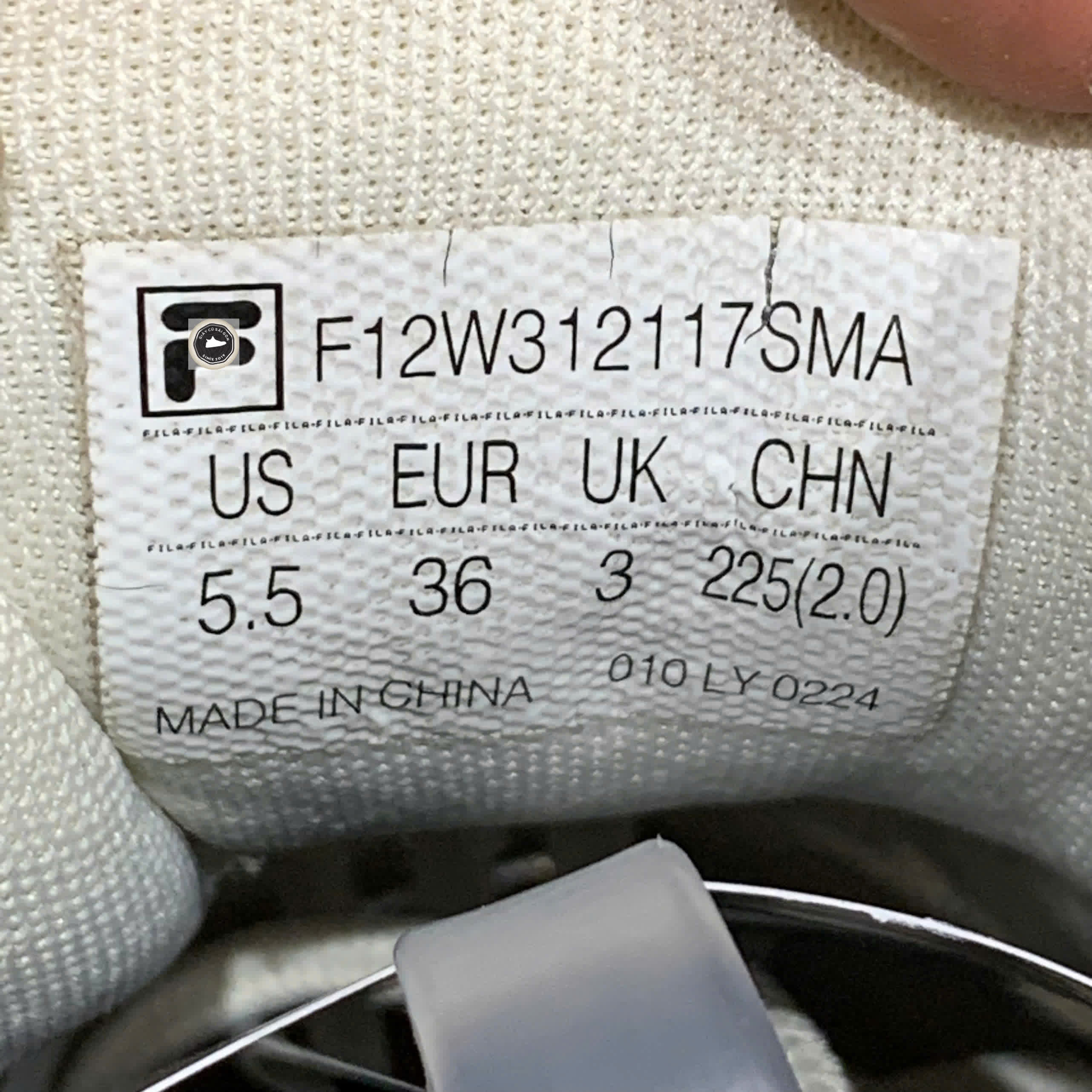 🔥 FILA COLLINA SPORT (F12W312117SMA) – SIZE 36 – PVN23717 – CHÍNH HÃNG