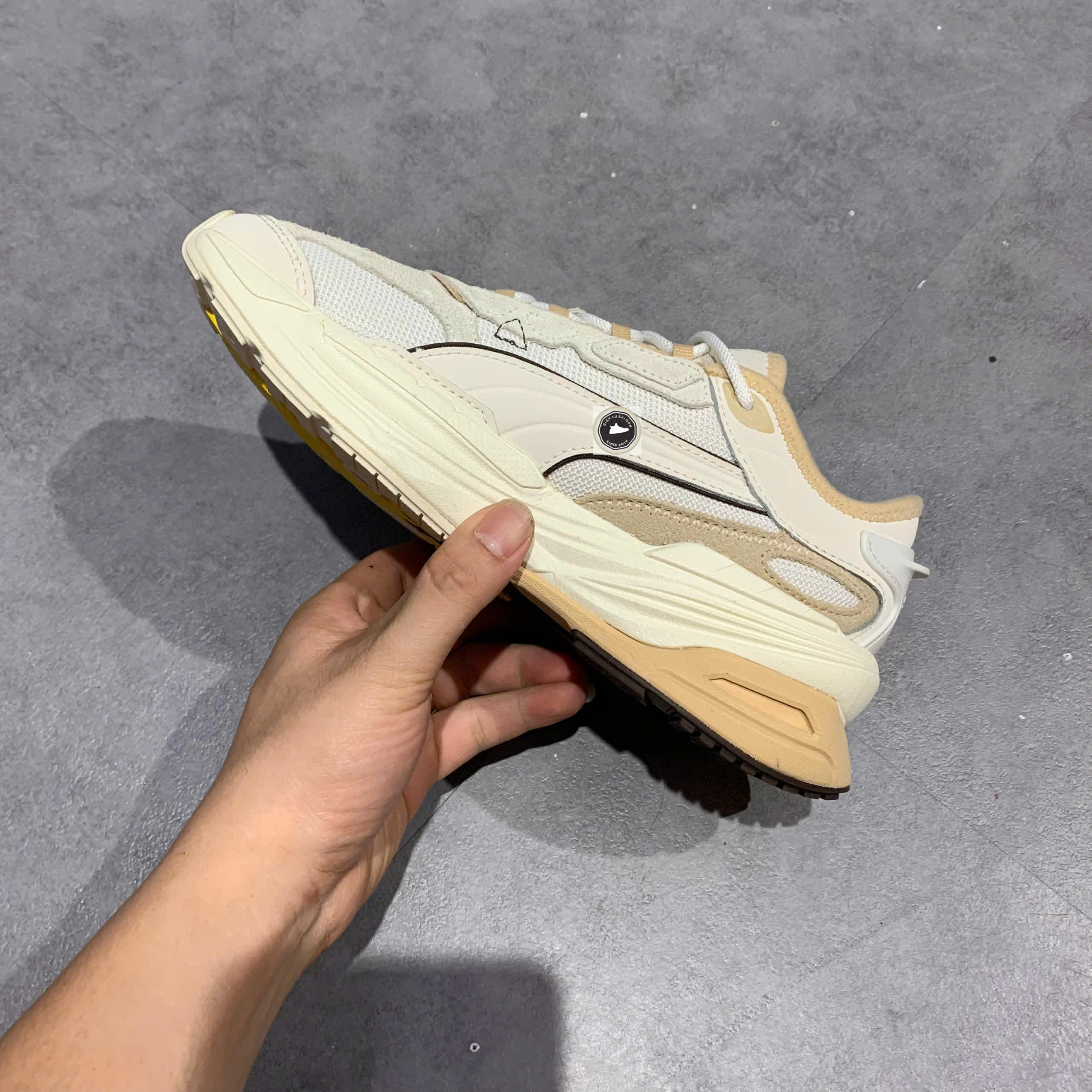 🔥 PUMA EXTENT NITRO HERITAGE “WHISPER WHITE/BEIGE” – SIZE 36 – PVN23816 – CHÍNH HÃNG