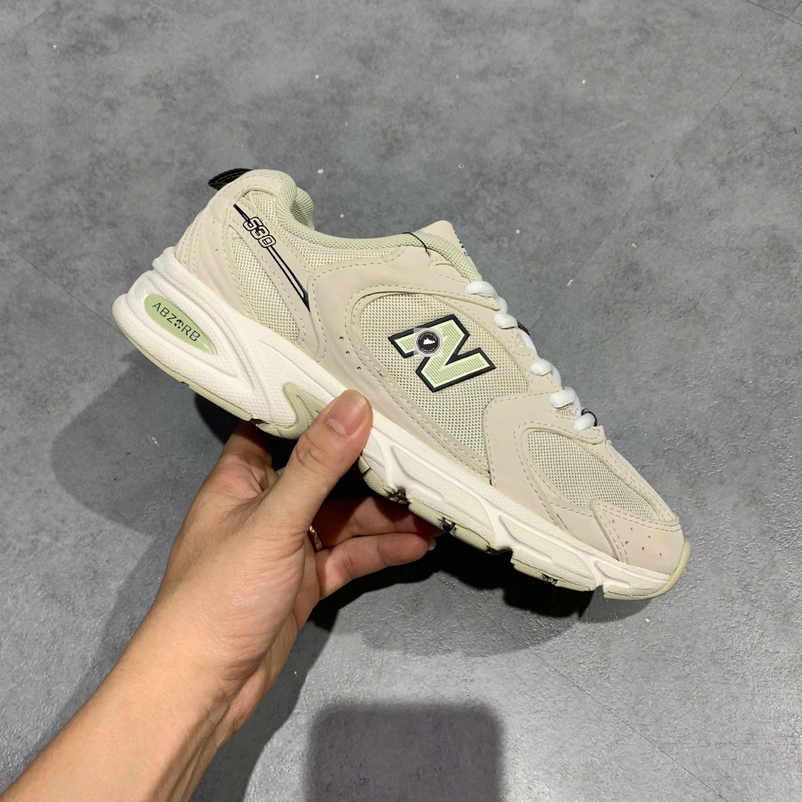 🔥 Giày New Balance 530v2 Retro 'Khaki' MR530SH – SIZE 37.5 – PVN23934 – CHÍNH HÃNG