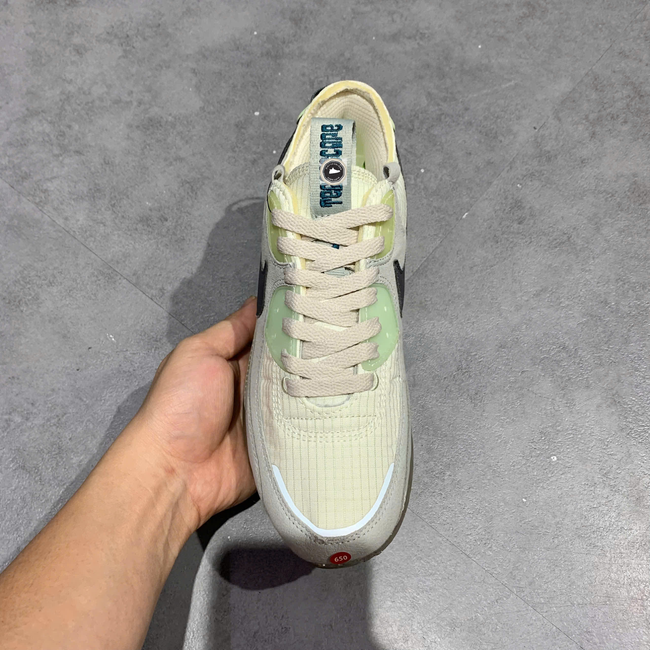 🔥 NIKE AIR MAX 90 TERRASCAPE ‘GREY HAZE TEAL’ – SIZE 37.5 – PVN23796 – CHÍNH HÃNG