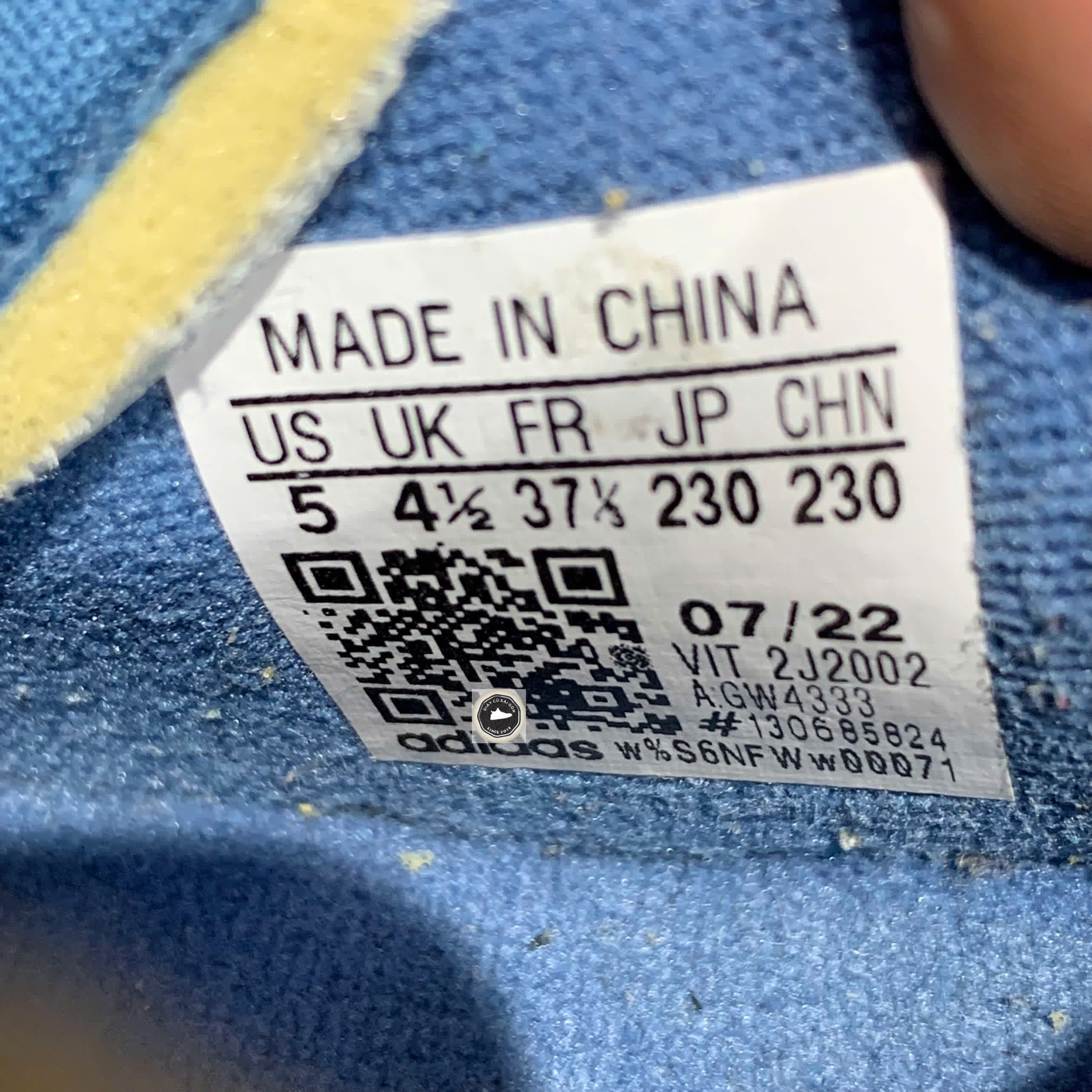 🔥 ADIDAS FORUM 84 LOW ‘ALTERED BLUE’ – SIZE 37 1/3 – PVN23722 – CHÍNH HÃNG