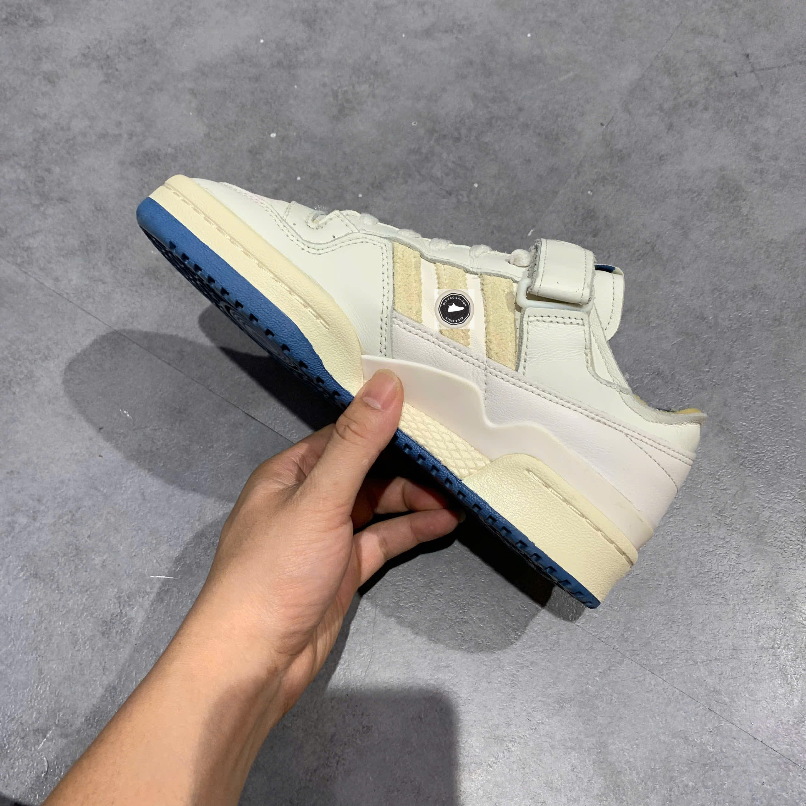 🔥 ADIDAS FORUM 84 LOW ‘ALTERED BLUE’ – SIZE 37 1/3 – PVN23722 – CHÍNH HÃNG