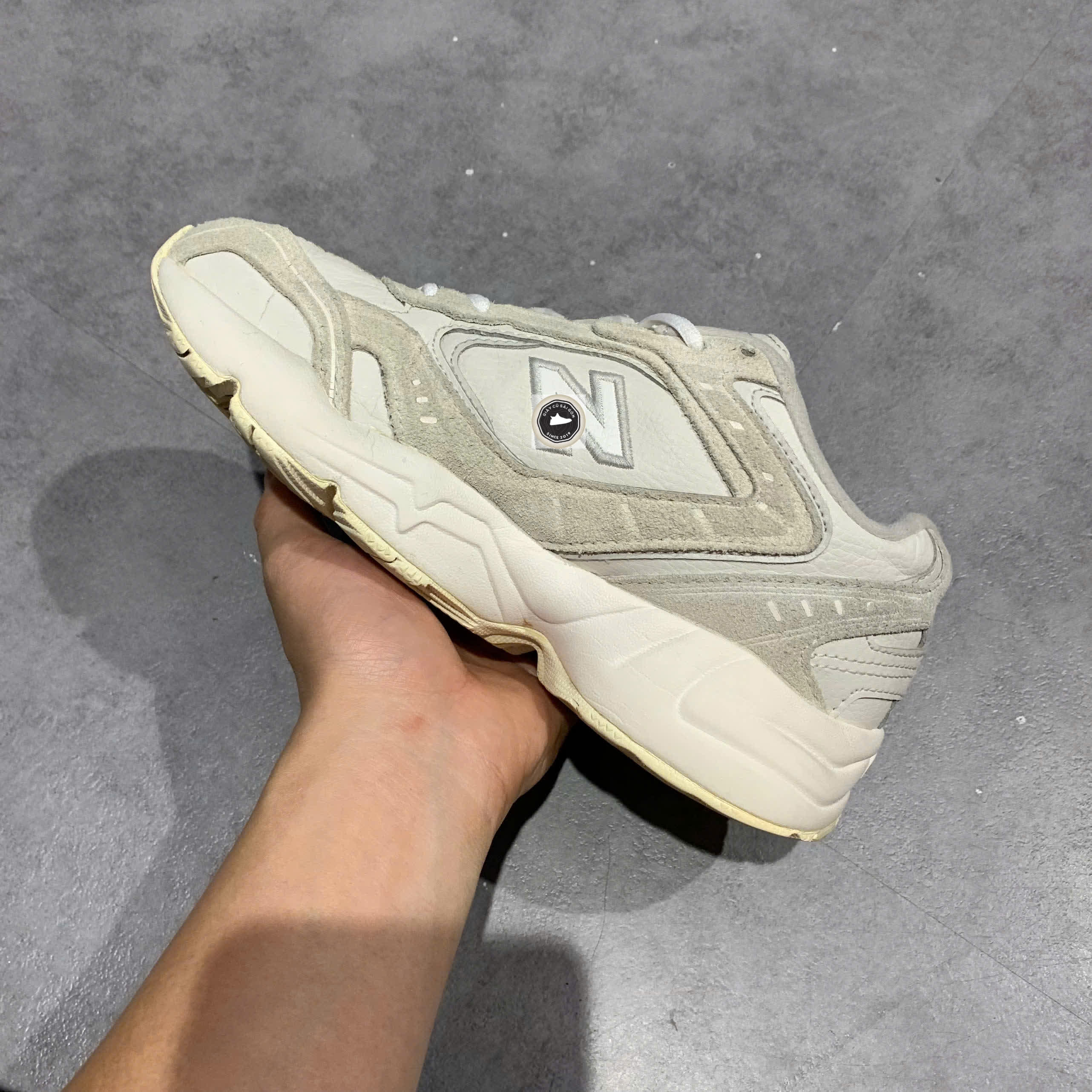 🔥 NEW BALANCE 452 ‘GREY WHITE’ – SIZE 37 – PVN23794 – CHÍNH HÃNG