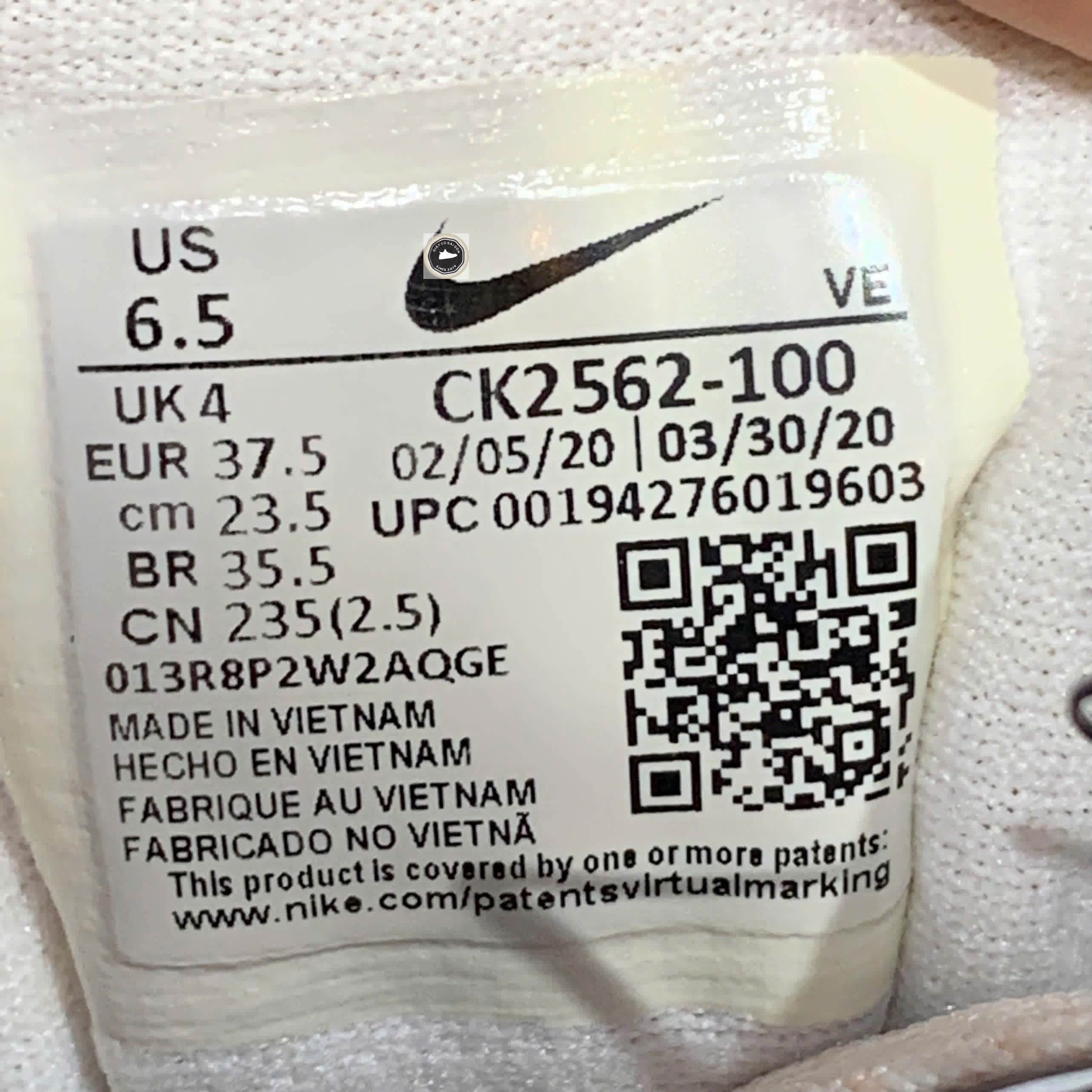 🔥 NIKE LEGEND REACT 3 ‘BARELY VOLT’ – SIZE 37.5 – PVN23927 – CHÍNH HÃNG