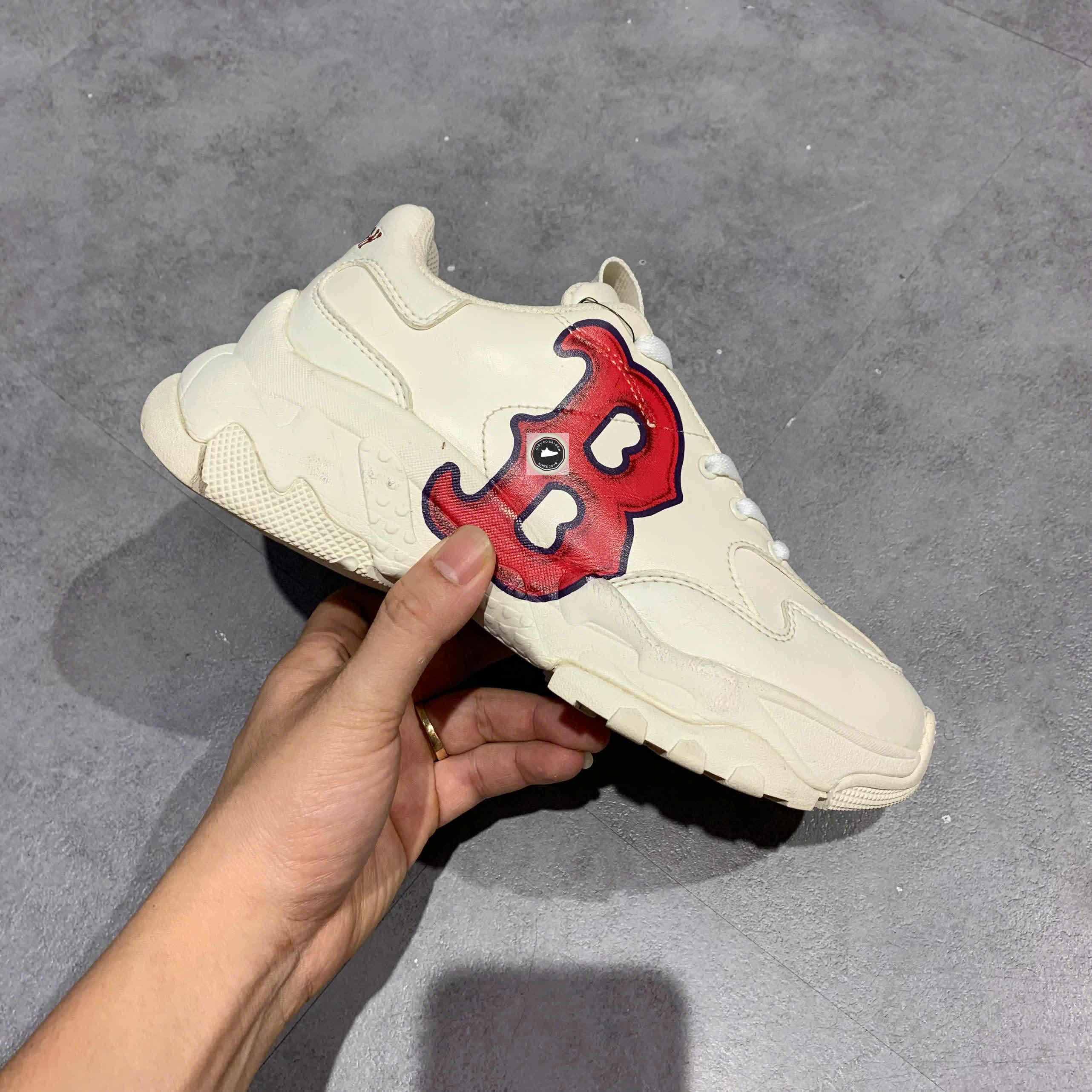 🔥 MLB BIGBALL CHUNKY A CLASSIC 3D LOGO – SIZE 37.5 – PVN23713 – CHÍNH HÃNG