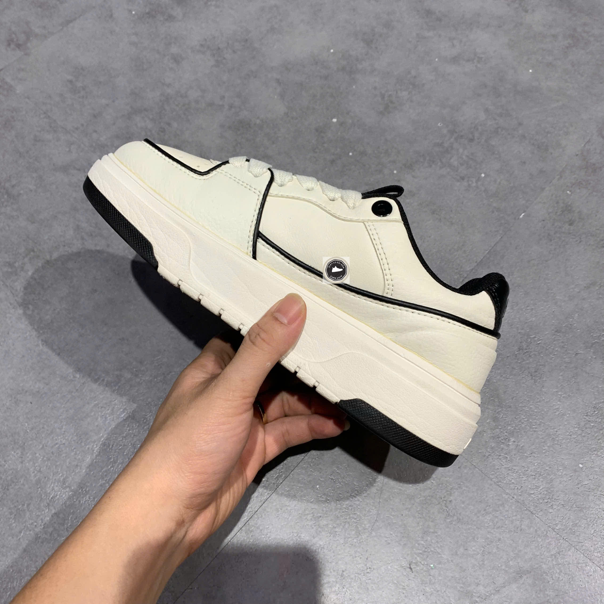 🔥 Giày MLB Chunky Liner New York Yankees White Black – SIZE 37.5 – PVN23896 – CHÍNH HÃNG