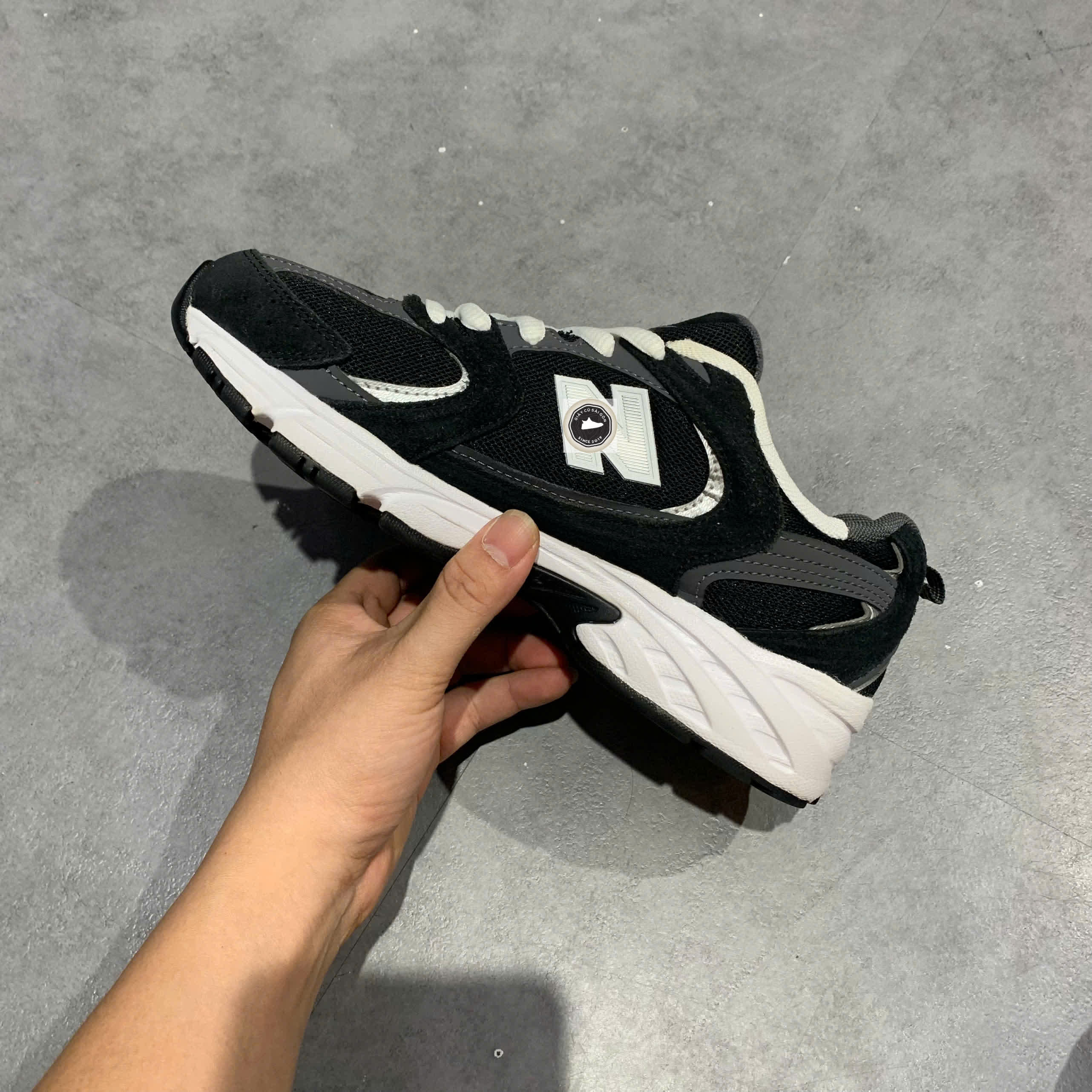 🔥 Giày New Balance 530 'Classic Black' MR530CC – SIZE 38 – PVN23962 – CHÍNH HÃNG