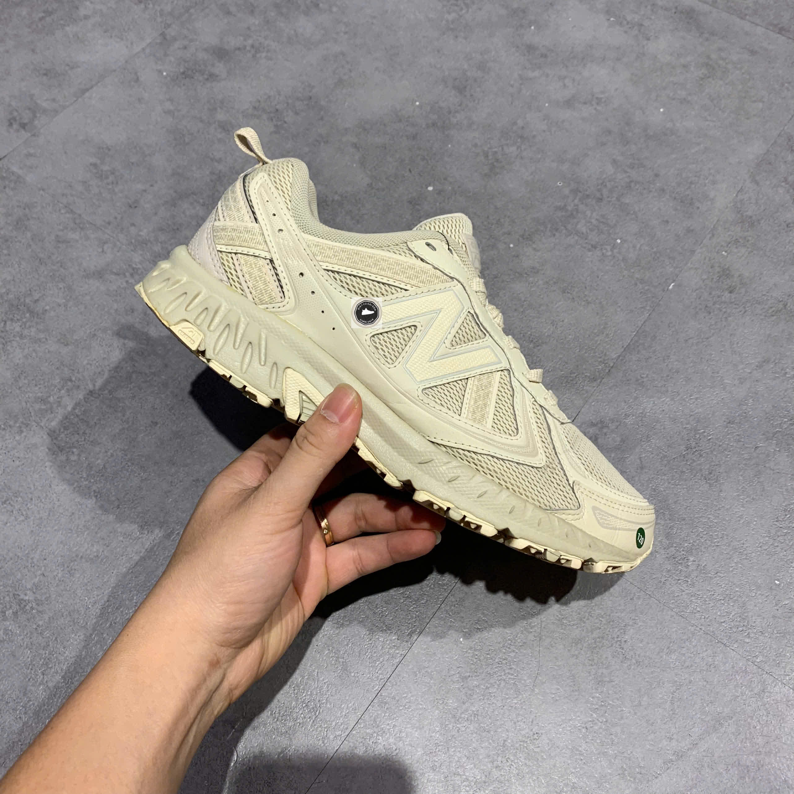 🔥 Giày New Balance 410 V5 Running ‘Beige’ MT410SA5 – 38 – SIZE 38.5 – PVN23984 – CHÍNH HÃNG