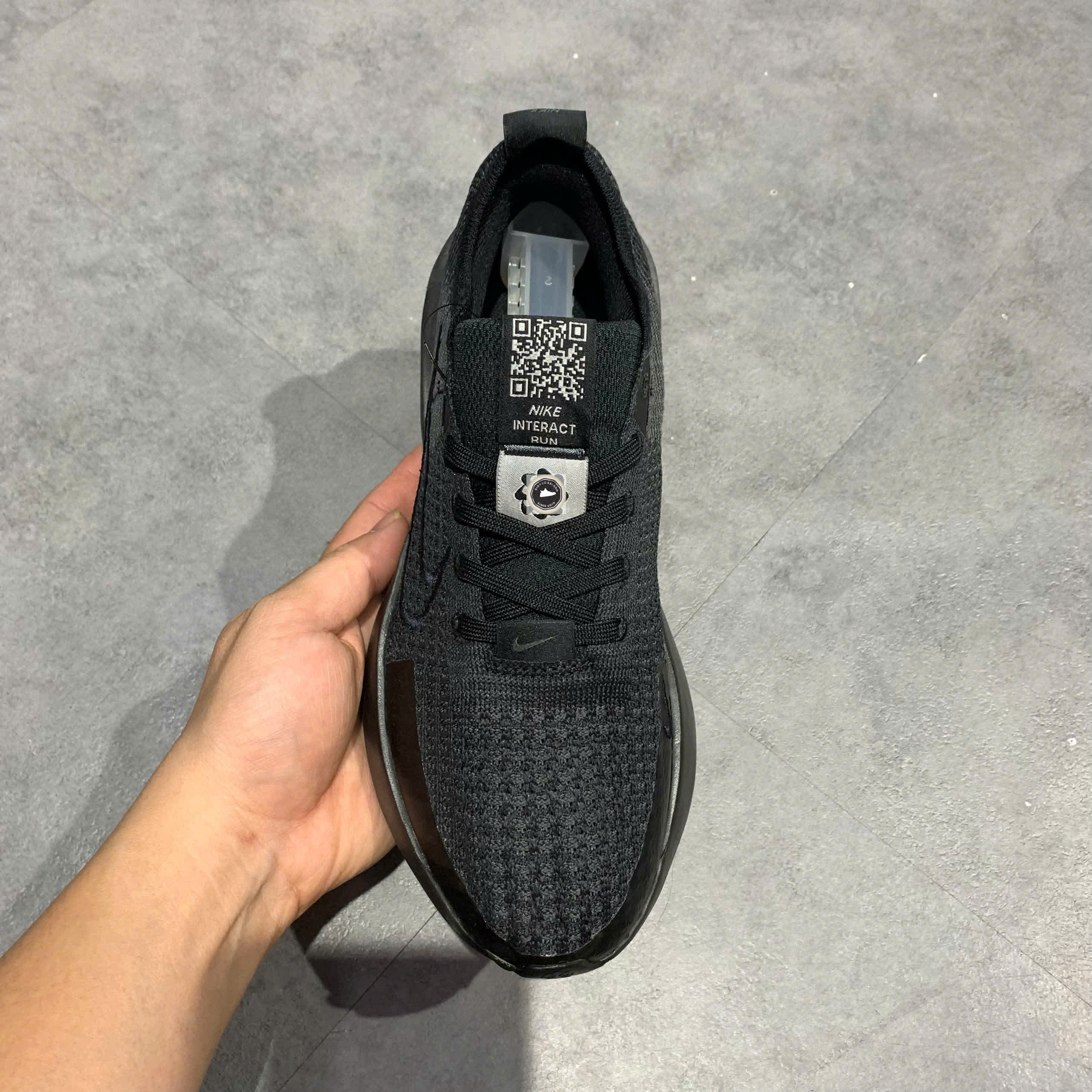 🔥 NIKE INTERACT RUN BLACK WOLF GRAY – FD2292-005 – SIZE 38 – PVN23853 – CHÍNH HÃNG