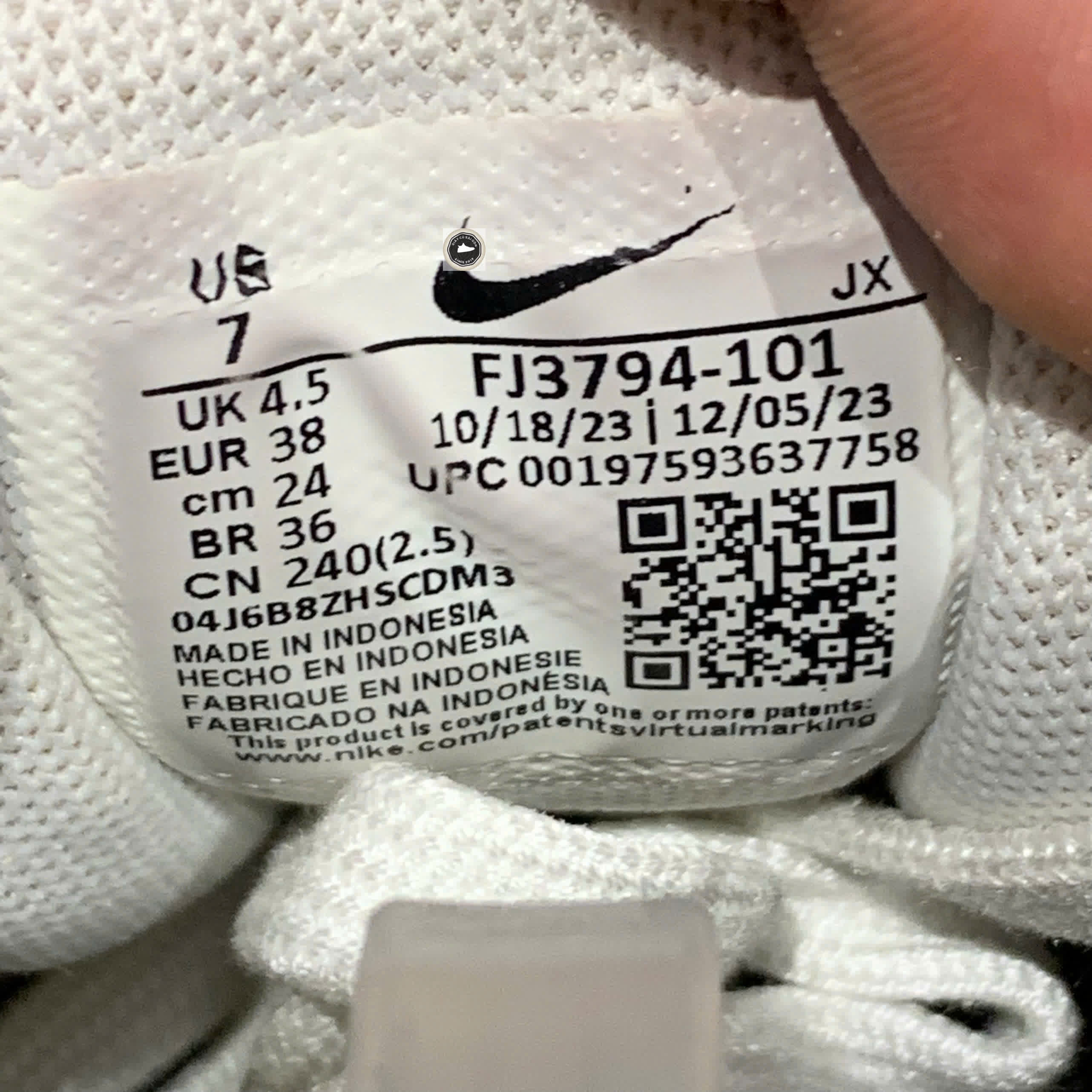 🔥 NIKE AL8 FJ3794-101 – SIZE 38 – PVN23888 – CHÍNH HÃNG
