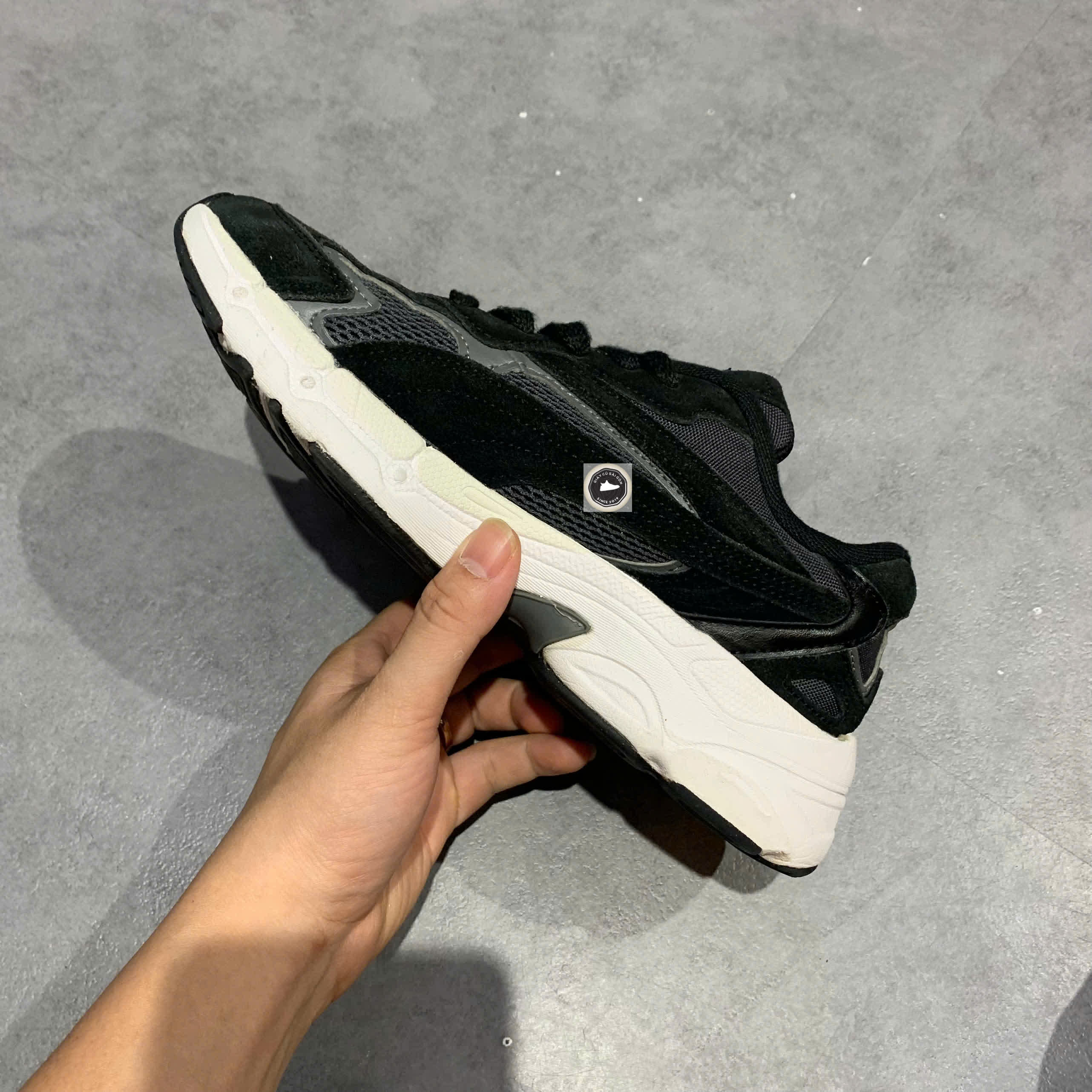 🔥 PUMA TEVERIS NITRO ‘BLACK/EBONY’ – 388774-03 – SIZE 38.5 – PVN23895 – CHÍNH HÃNG