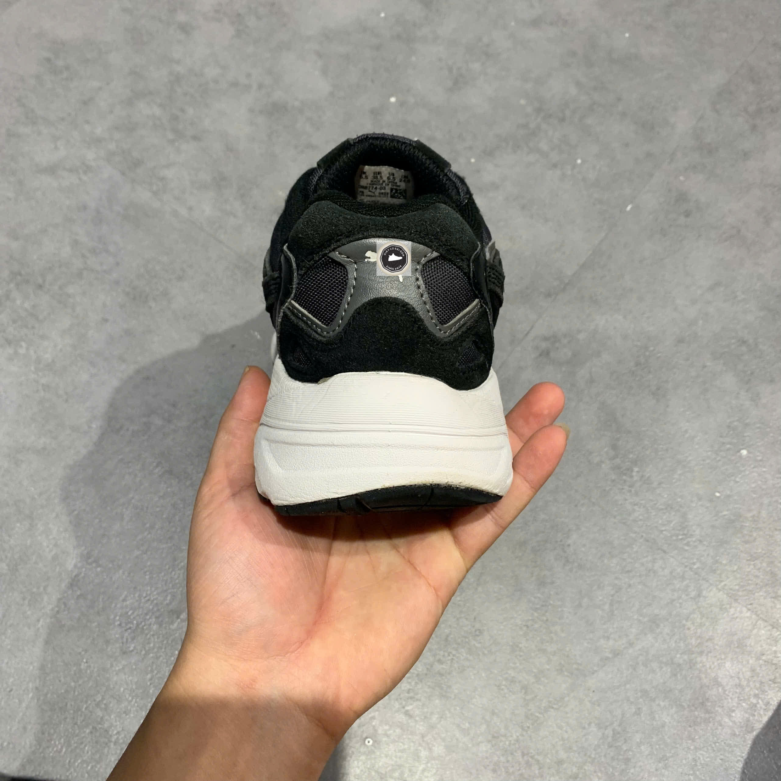 🔥 PUMA TEVERIS NITRO ‘BLACK/EBONY’ – 388774-03 – SIZE 38.5 – PVN23895 – CHÍNH HÃNG