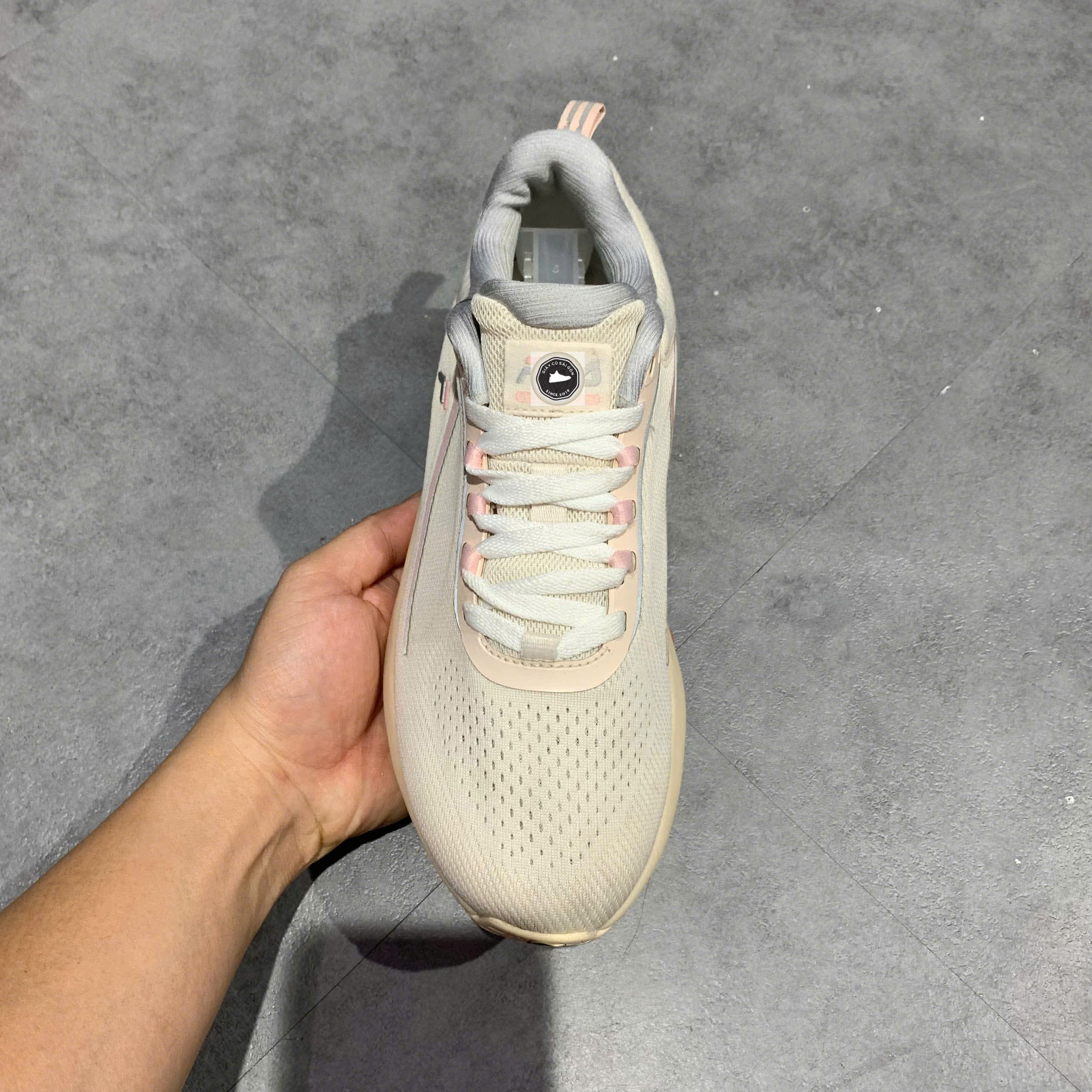 🔥 FILA CORE FILA SPD PANTHER 2 ATHLETICS WHITE PINK – SIZE 38.5 – PVN23899 – CHÍNH HÃNG