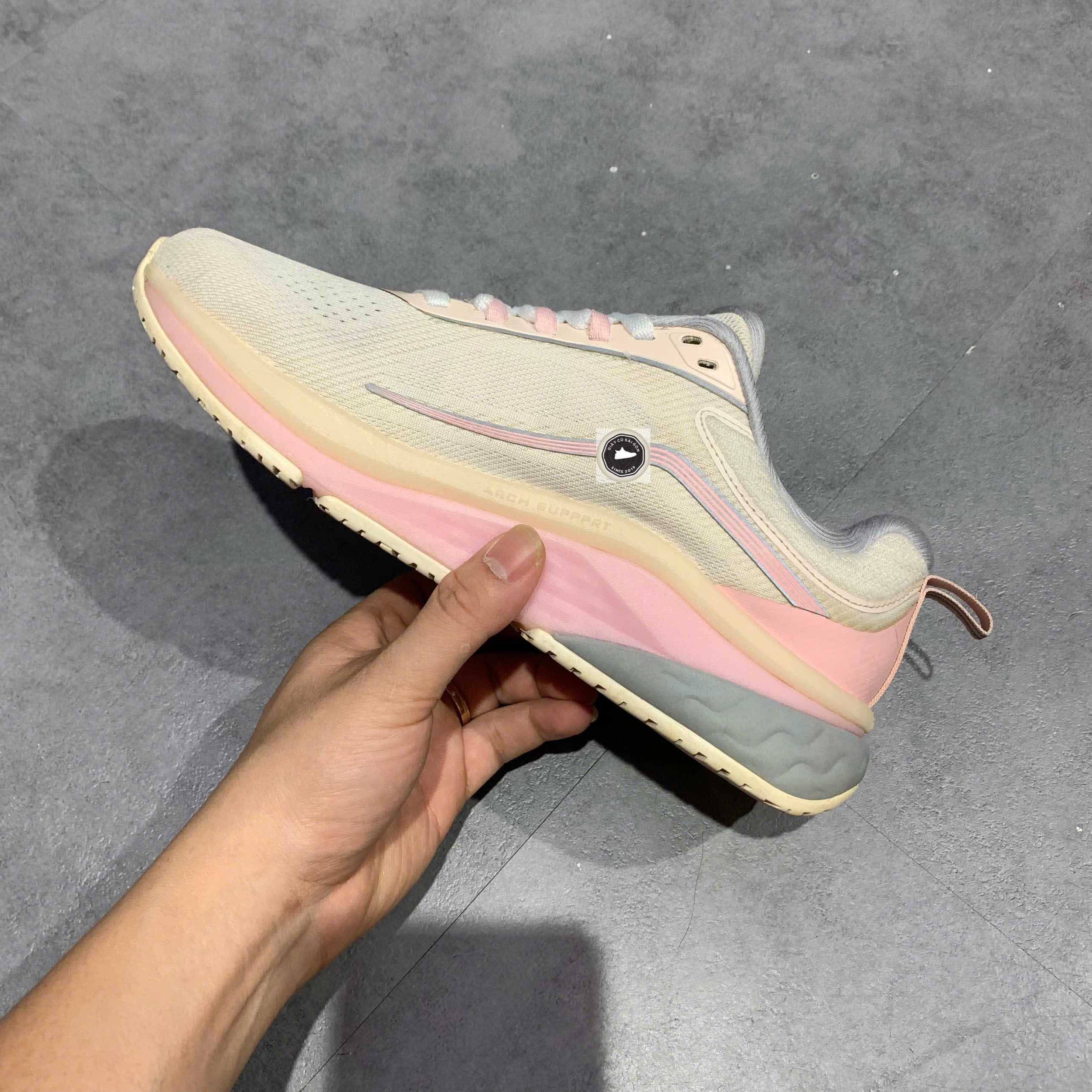 🔥 FILA CORE FILA SPD PANTHER 2 ATHLETICS WHITE PINK – SIZE 38.5 – PVN23899 – CHÍNH HÃNG