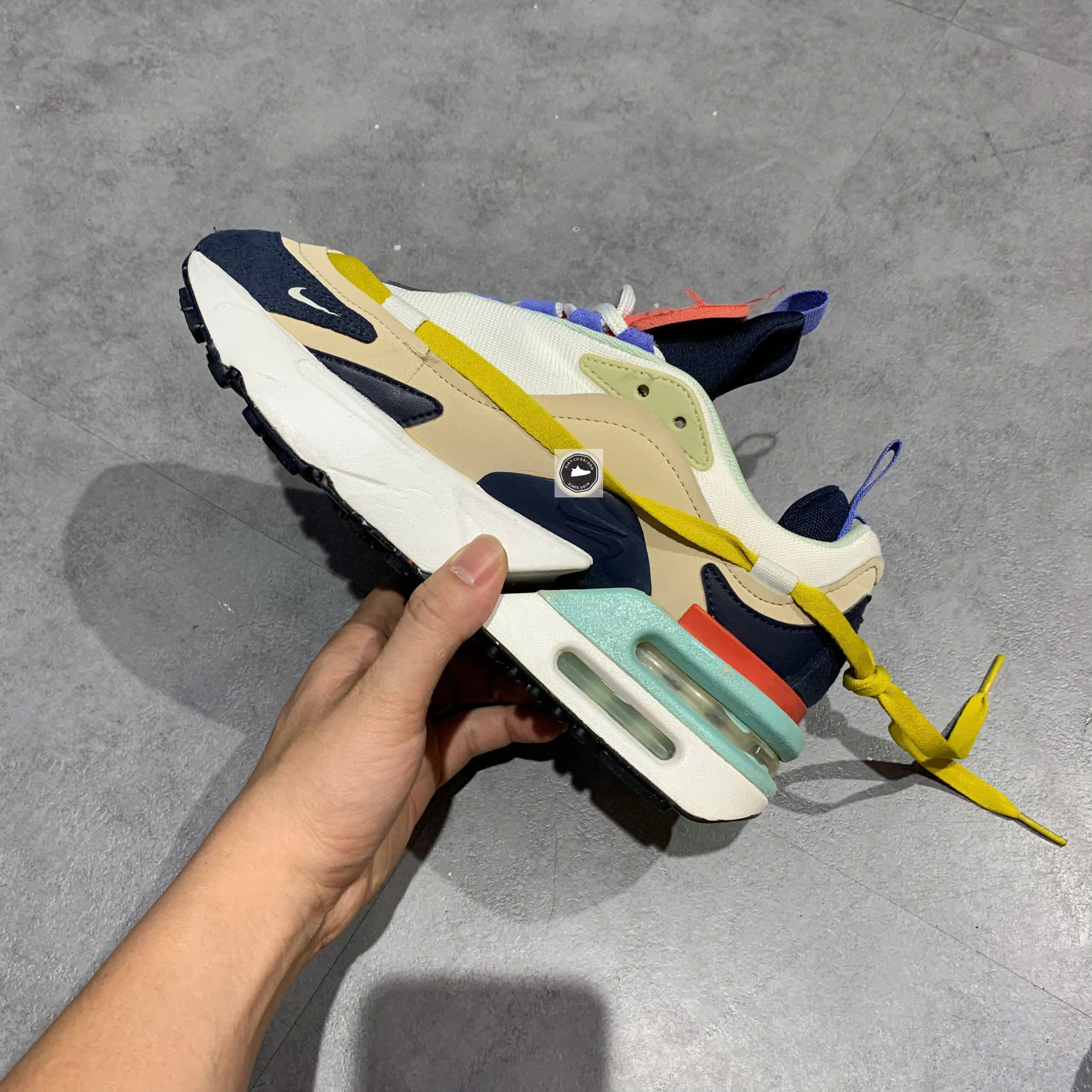 🔥 NIKE AIR MAX FURYOSA – CZ4149-200 – SIZE 38.5 – PVN23964 – CHÍNH HÃNG