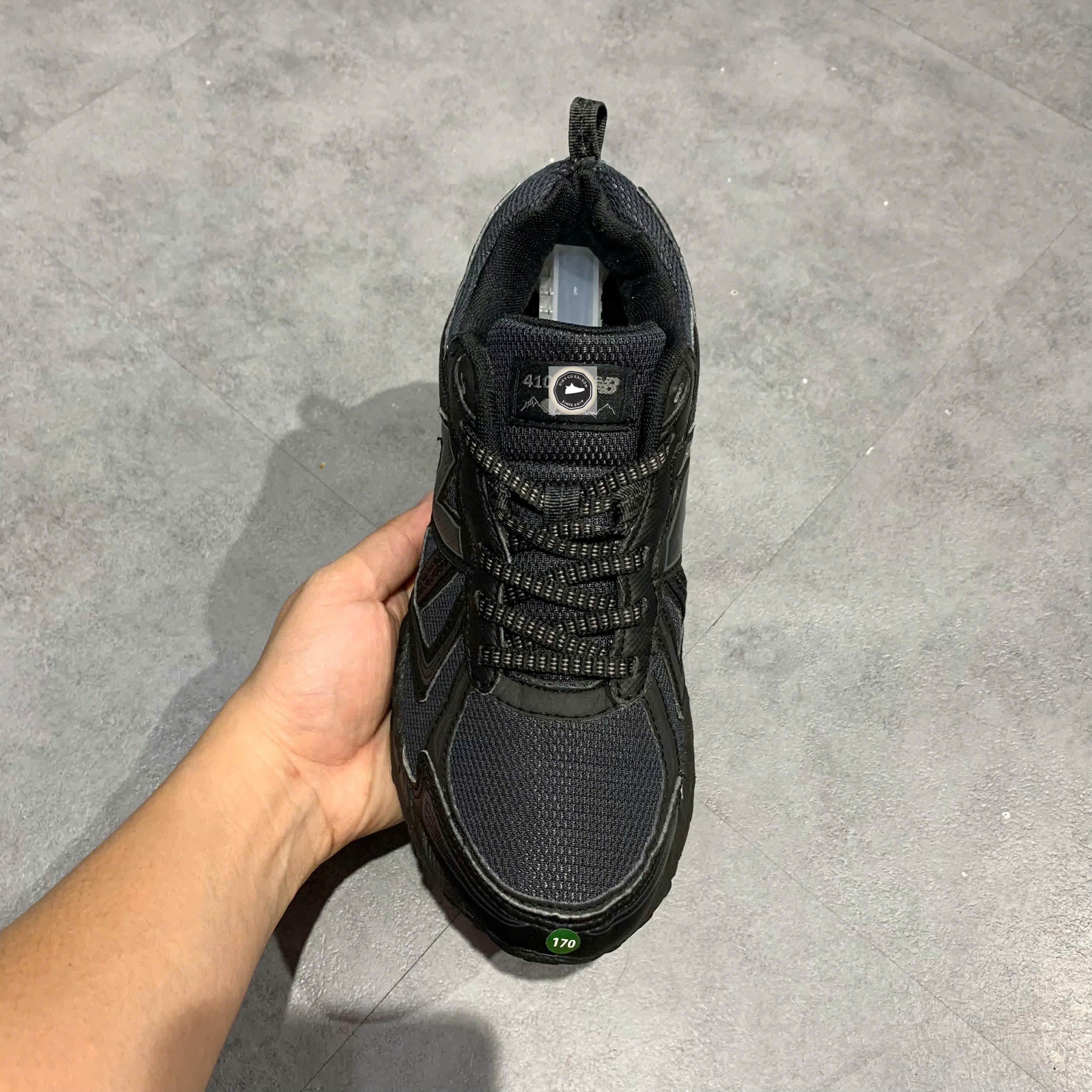 🔥 Giày New Balance 410 V5 2E ‘Black’ MT410MB5 – SIZE 38.5 – PVN23857 – CHÍNH HÃNG