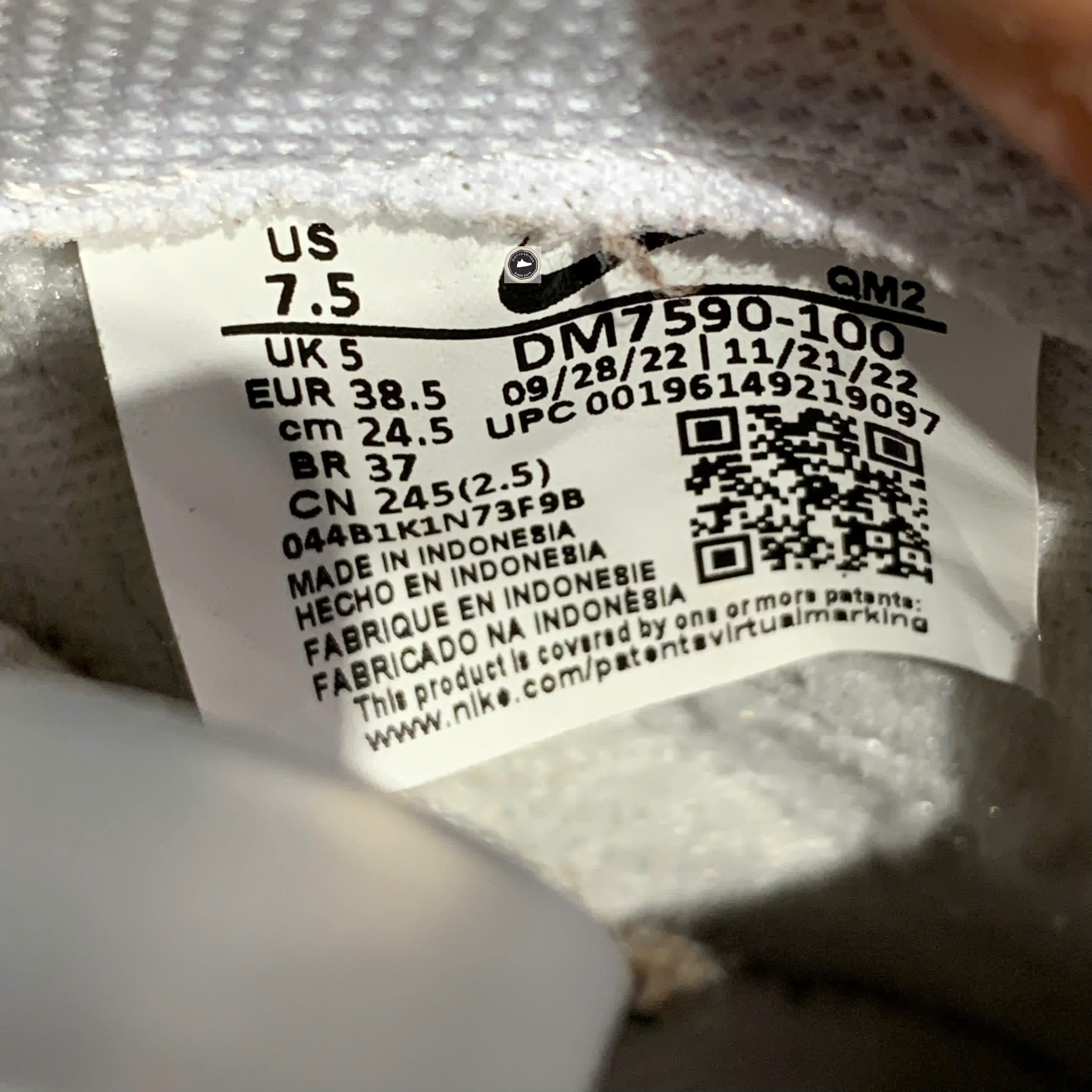 🔥 NIKE COURT LEGACY LIFT – DM7590-100 – SIZE 38.5 – PVN23228 – CHÍNH HÃNG