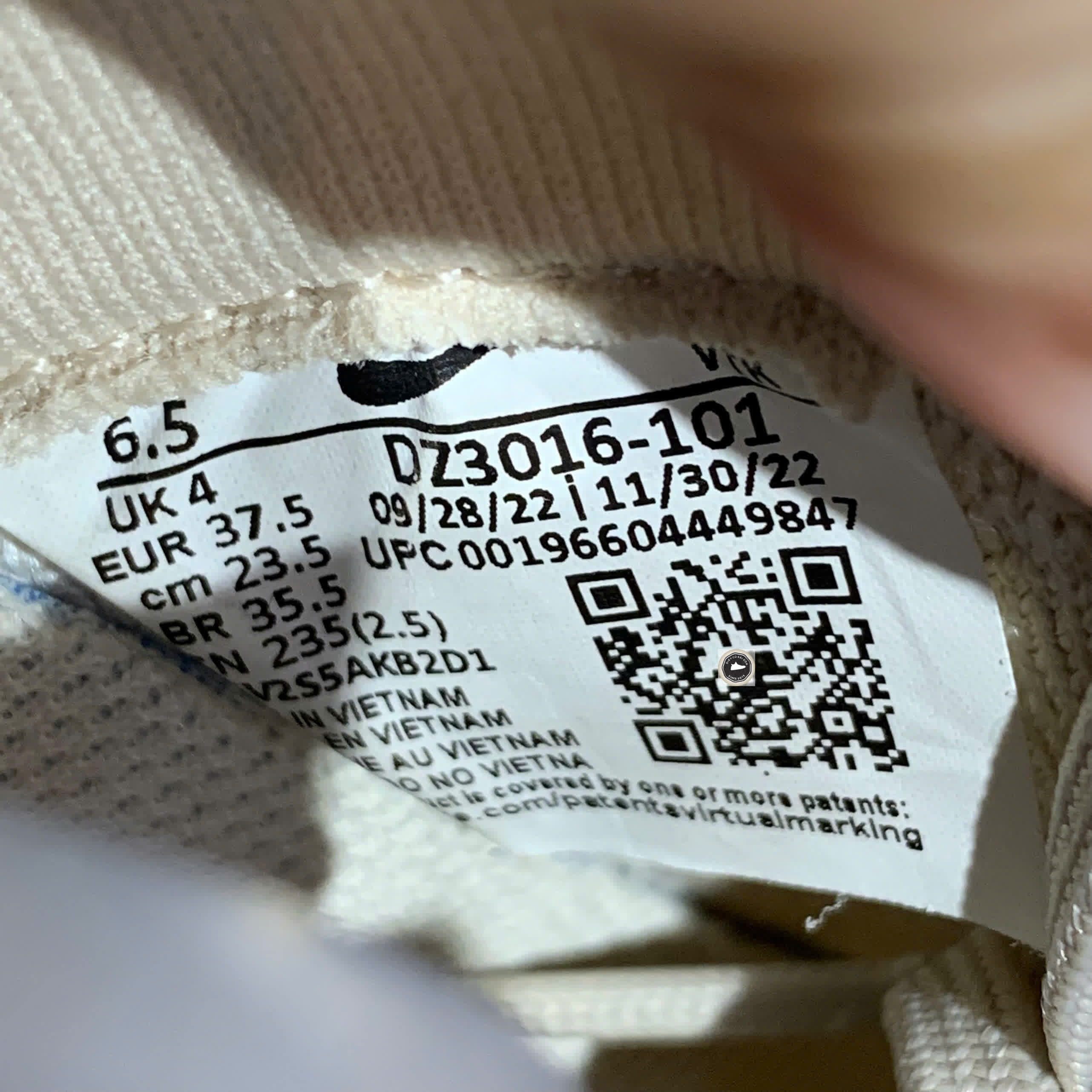 🔥 NIKE REACT INFINITY RUN FLYKNIT 3 ‘OATMEAL’ – DZ3016-101 – SIZE 37.5 – PVN23783 – CHÍNH HÃNG