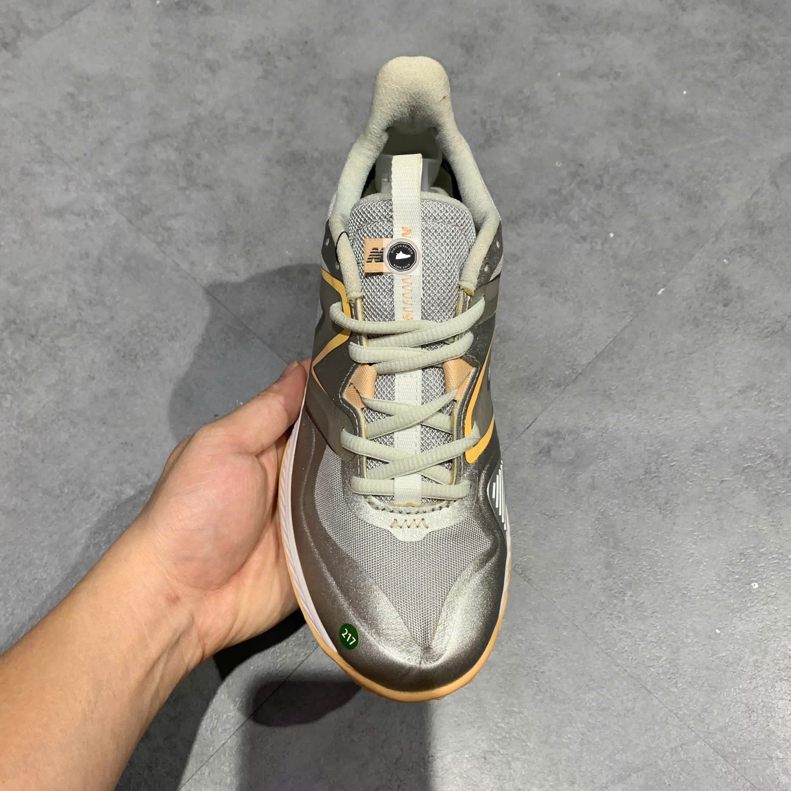 🔥 NEW BALANCE 796 V3 GREY ORANGE – WCO796M3 – SIZE 37 – PVN23978 – CHÍNH HÃNG