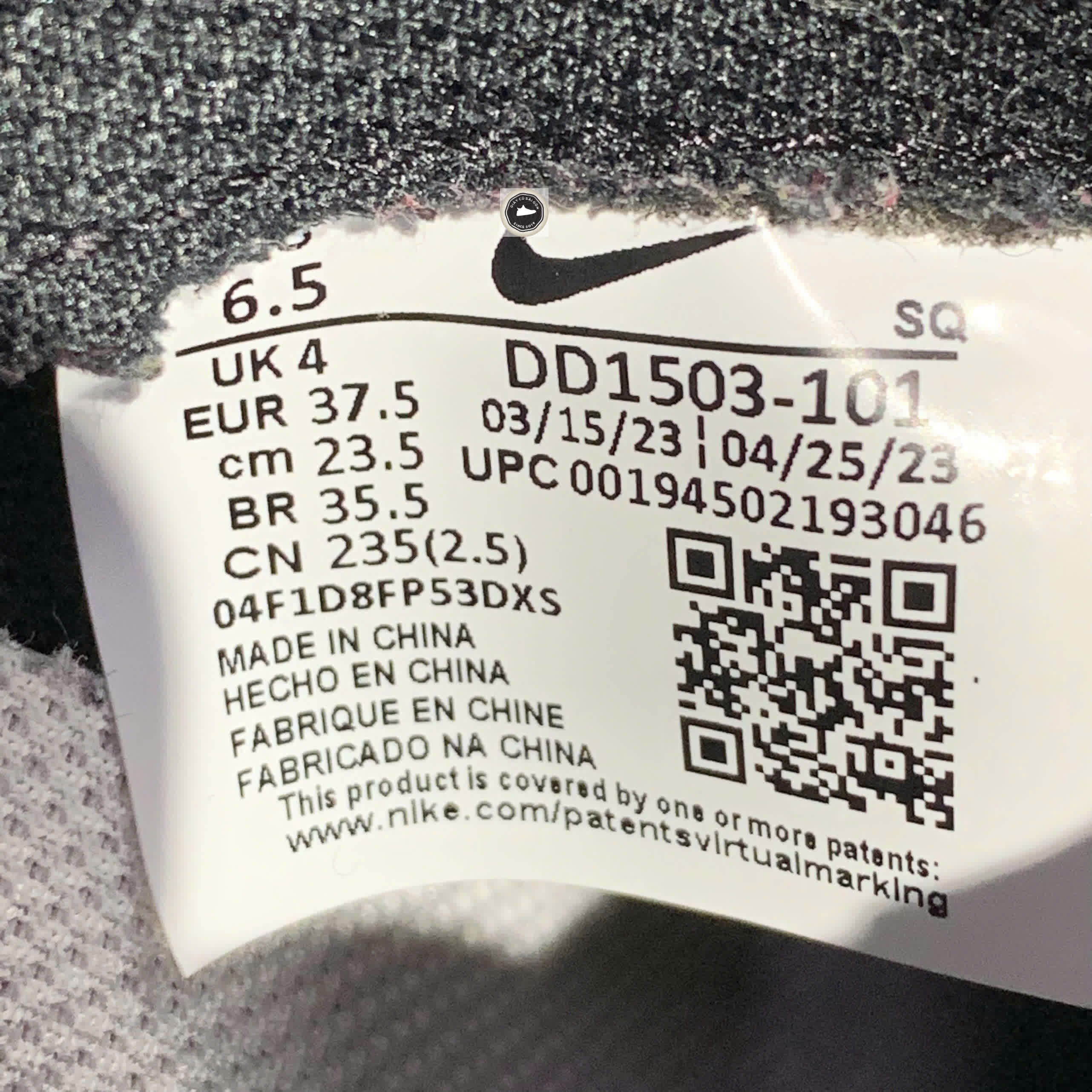 🔥 NIKE DUNK LOW RETRO “PANDA” – SIZE 37.5 – PVN23988 – CHÍNH HÃNG