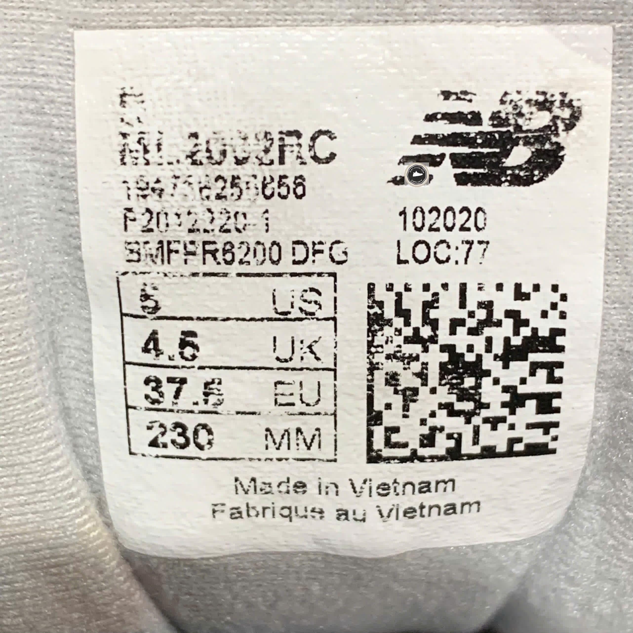 🔥 Giày New Balance 2002R ‘Marblehead’ ML2002RC – SIZE 37.5 – PVN23778 – CHÍNH HÃNG