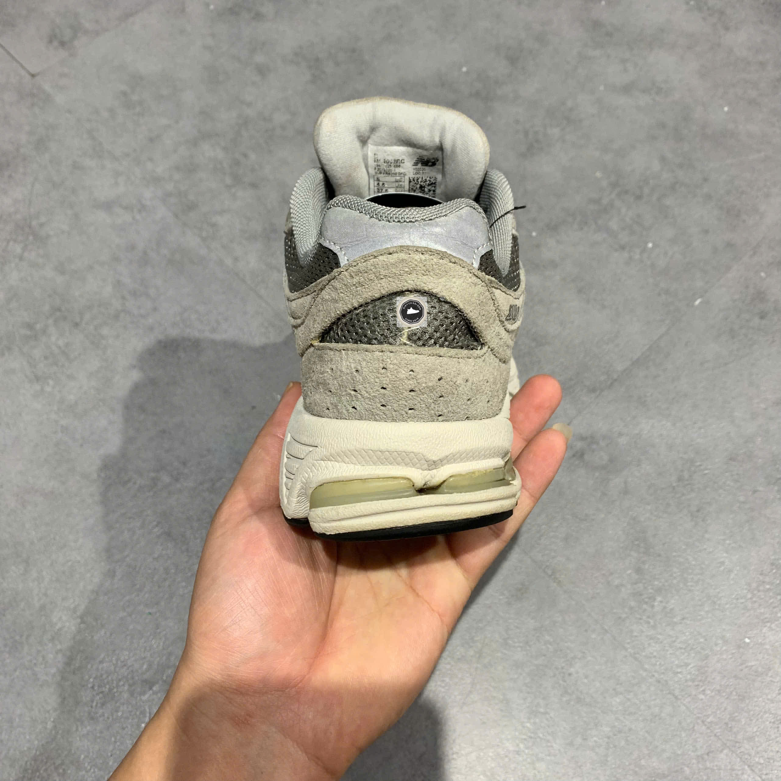 🔥 Giày New Balance 2002R ‘Marblehead’ ML2002RC – SIZE 37.5 – PVN23778 – CHÍNH HÃNG