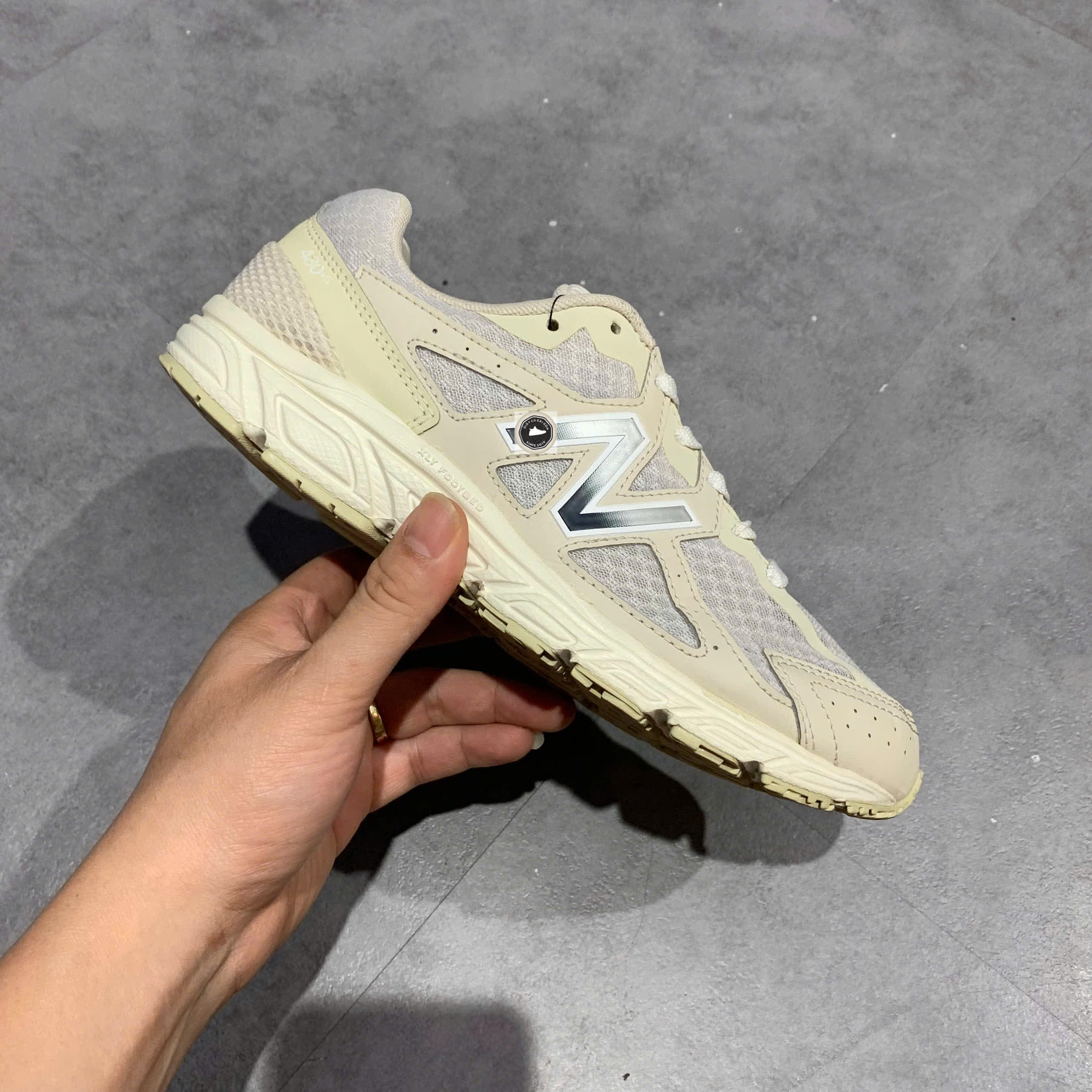 🔥 NEW BALANCE 480 V5 ‘GREY’ – SIZE 37 – PVN23993 – CHÍNH HÃNG