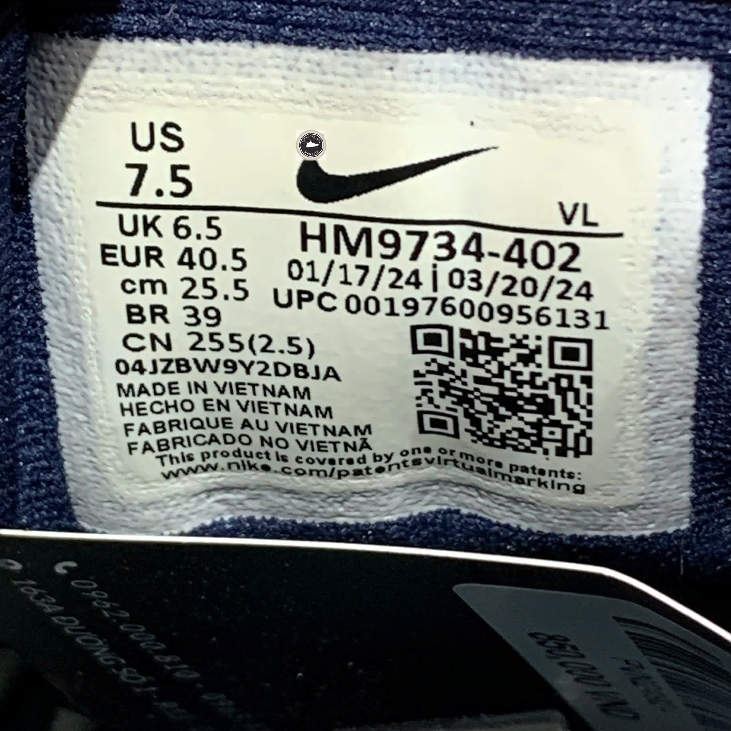 🔥 NIKE JUNIPER TRAIL 2 GORE-TEX ‘DENIM TURQUOISE’ – SIZE 40.5 – PVN24924 – CHÍNH HÃNG