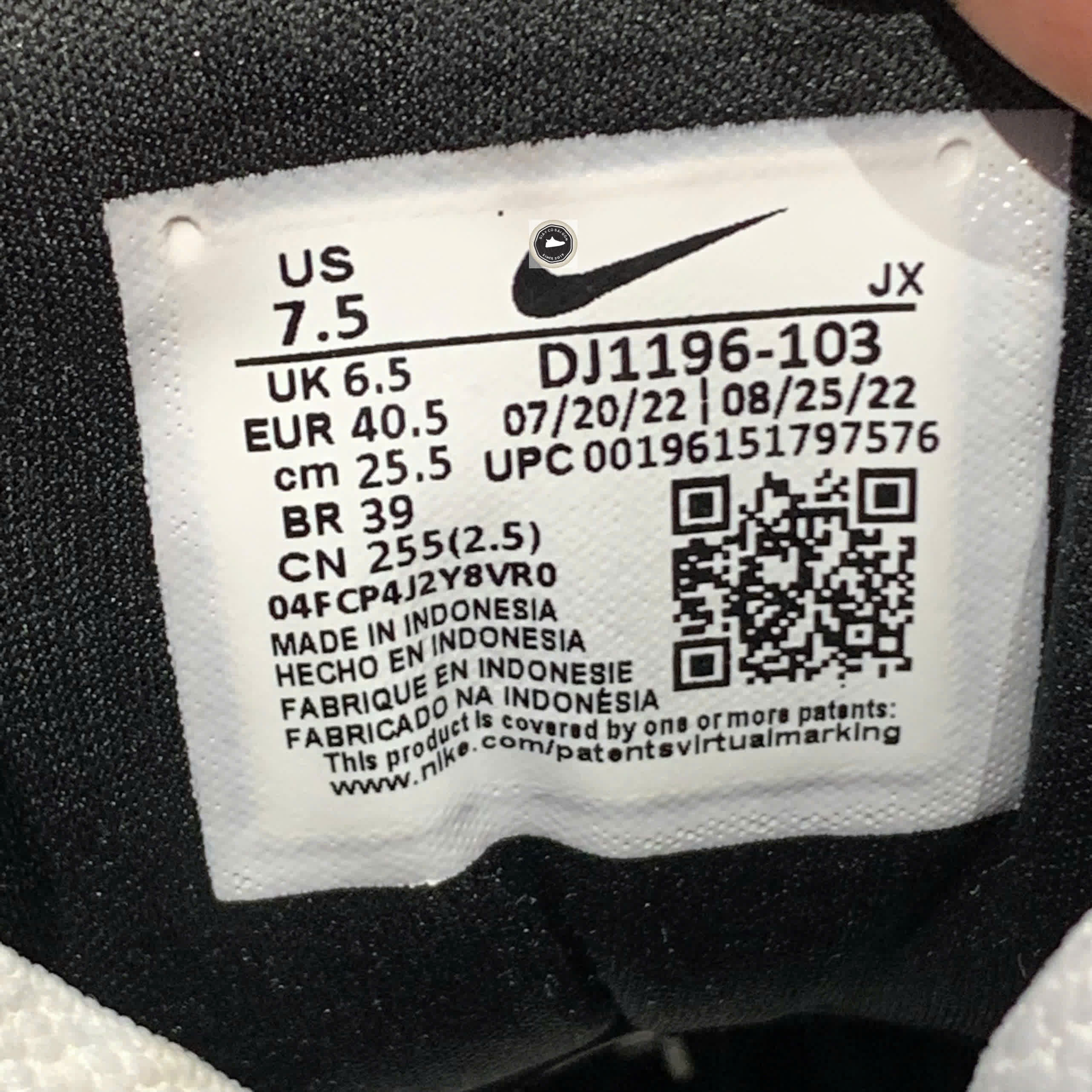 🔥 NIKE DEFY ALL DAY DJ1196-103 – SIZE 40.5 – PVN24623 – CHÍNH HÃNG