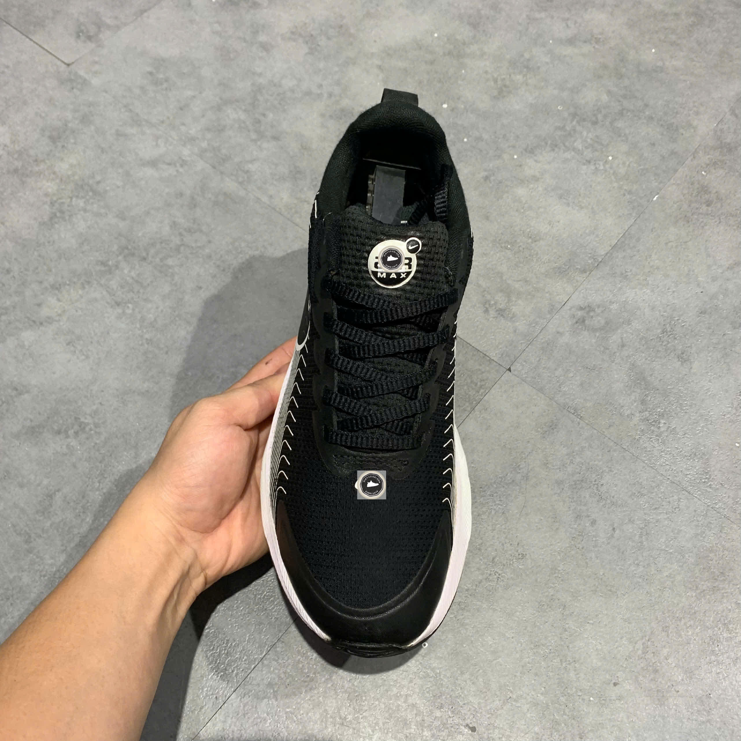 🔥 NIKE AIR MAX NUAXIS ‘BLACK WHITE VOLT’ – SIZE 40.5 – PVN24597 – CHÍNH HÃNG