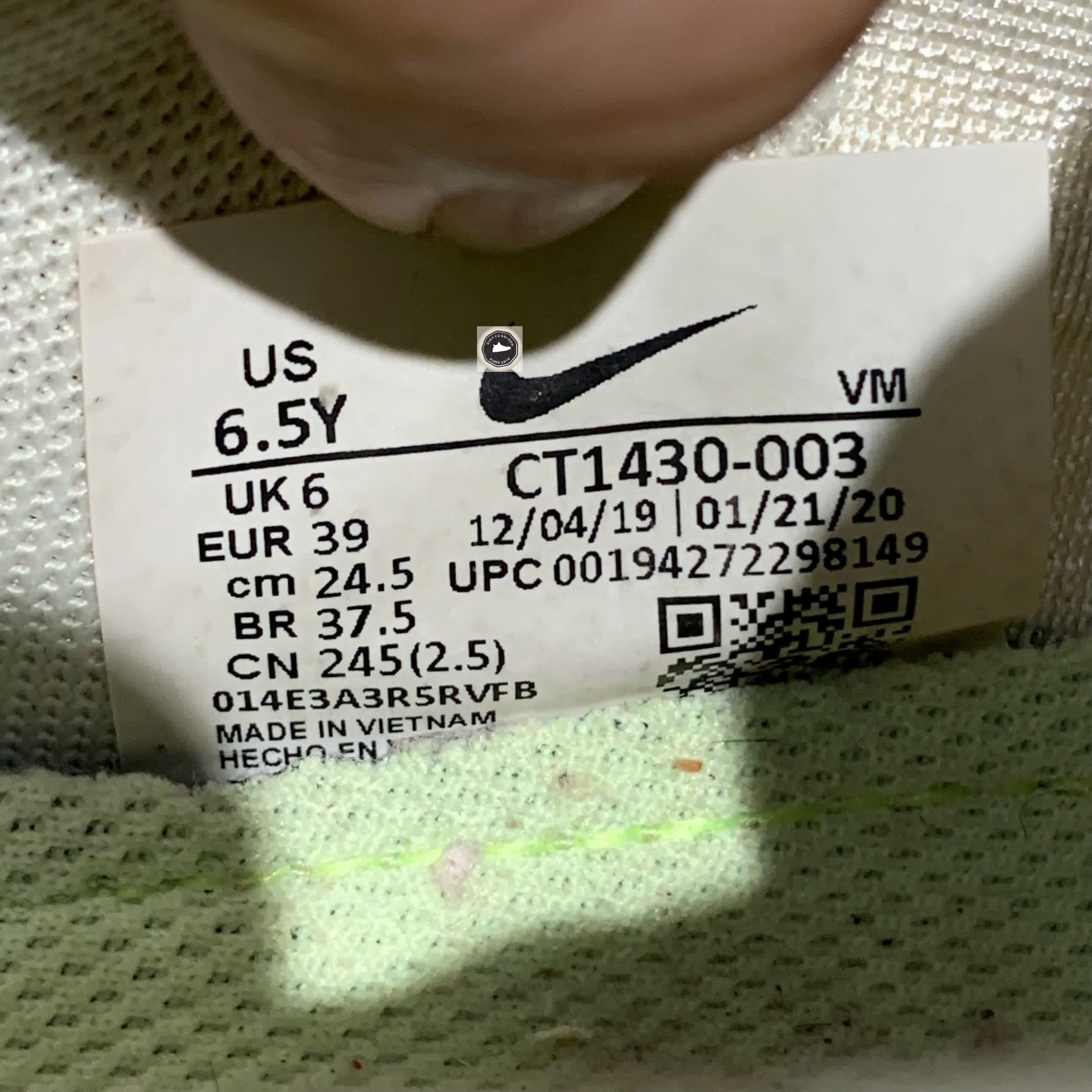 🔥 NIKE RENEW RUN SPRUCE AURA – SIZE 39 – PVN24681 – CHÍNH HÃNG