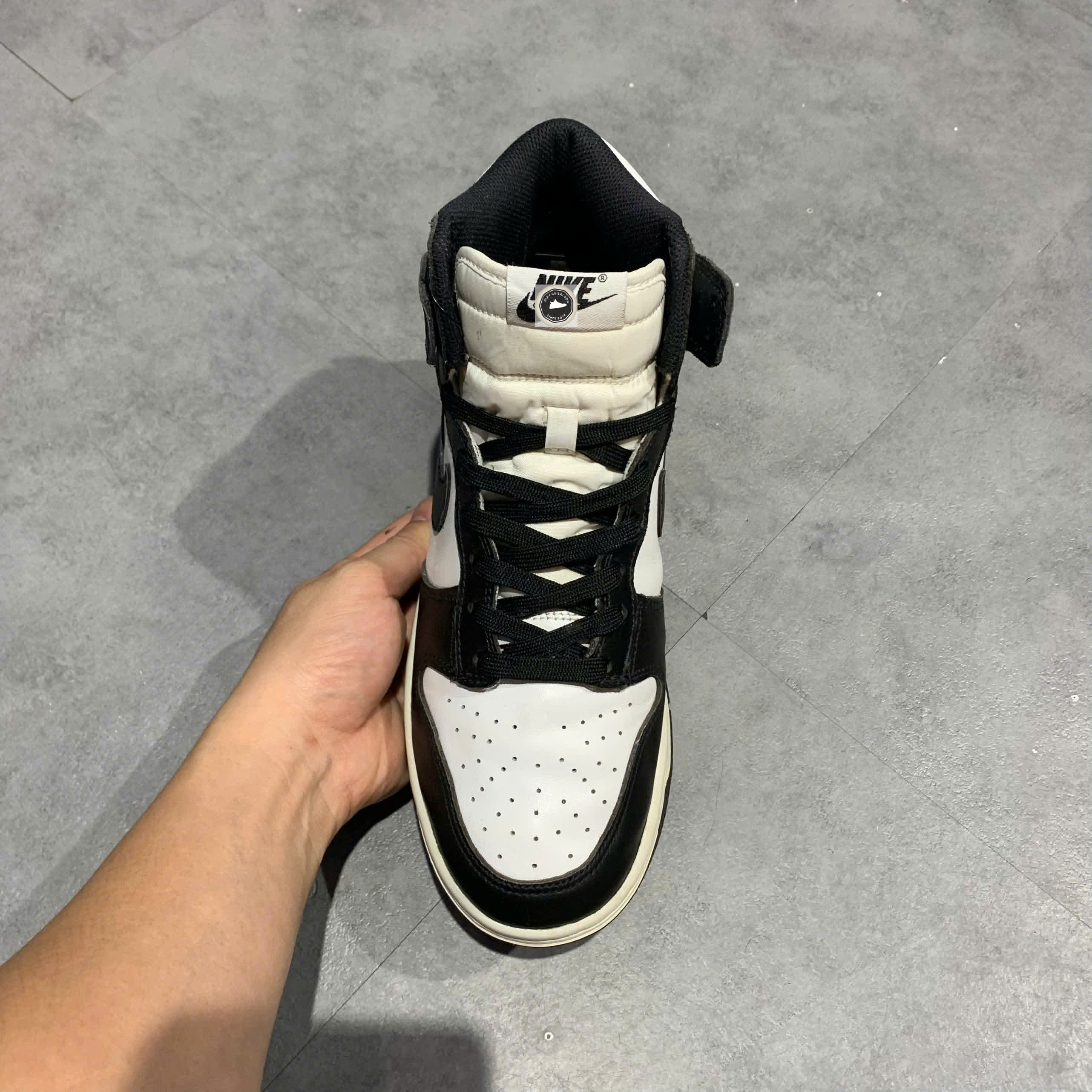 🔥 NIKE DUNK HIGH ‘BLACK WHITE (PANDA)’ – SIZE 40.5 – PVN24800 – CHÍNH HÃNG