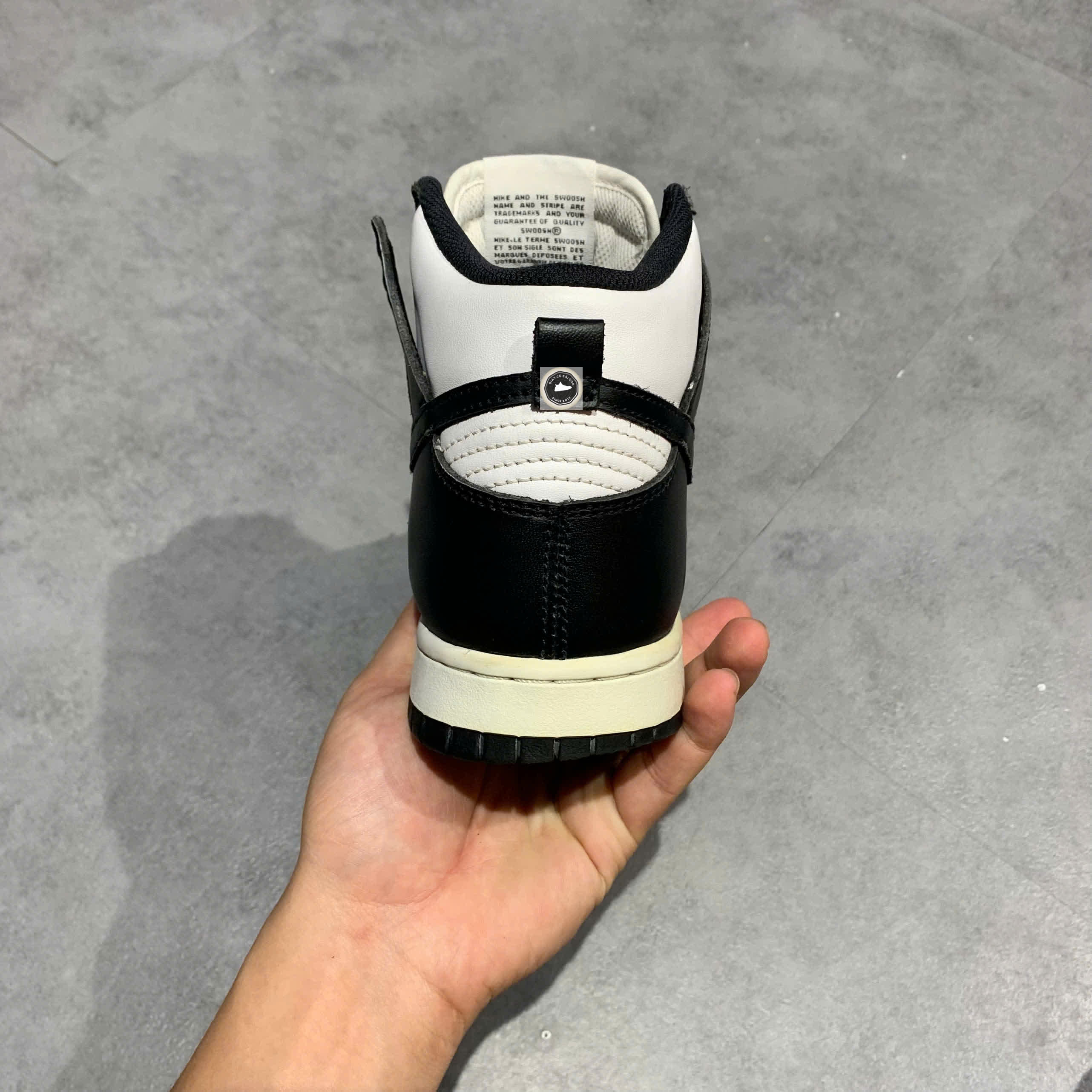 🔥 NIKE DUNK HIGH ‘BLACK WHITE (PANDA)’ – SIZE 40.5 – PVN24800 – CHÍNH HÃNG