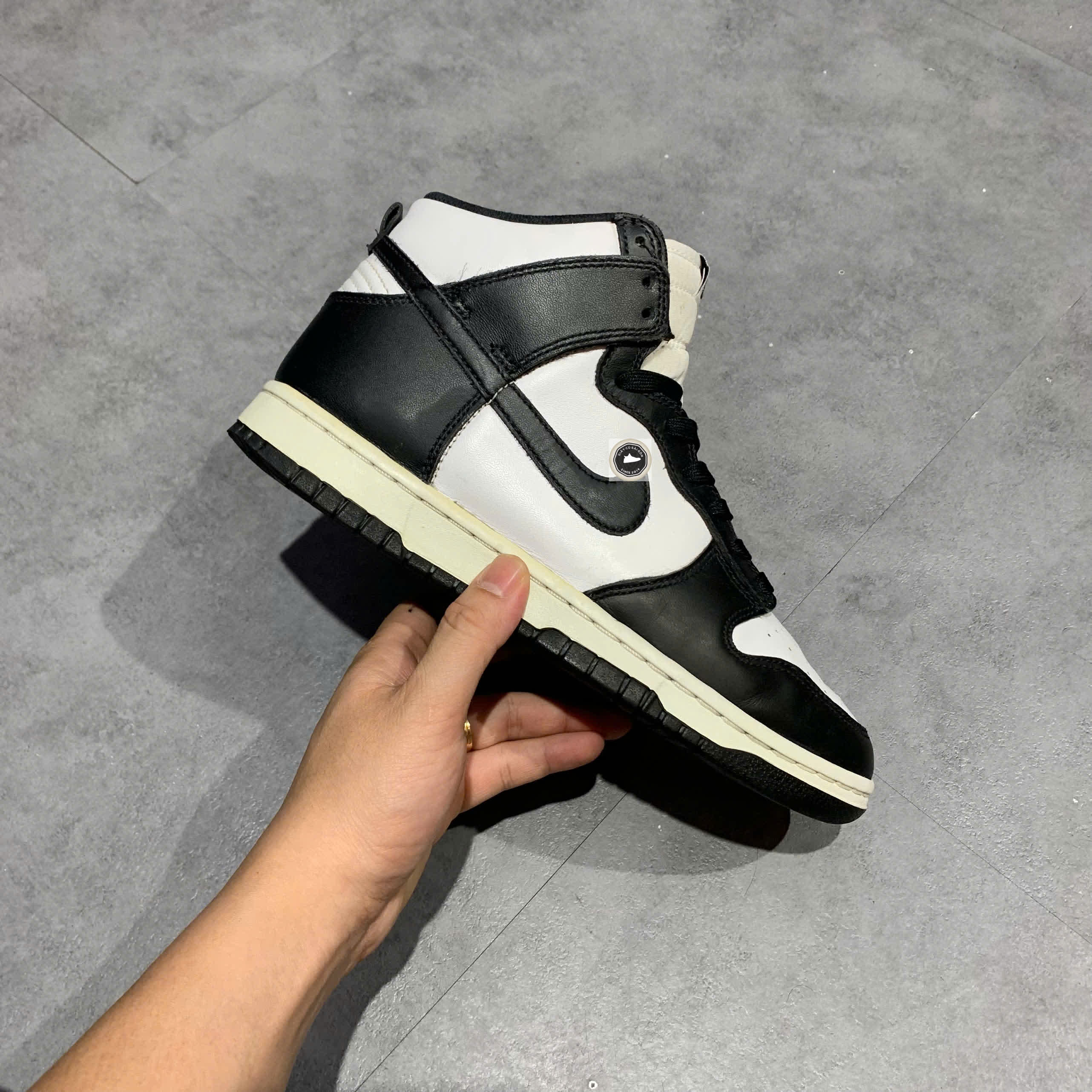 🔥 NIKE DUNK HIGH ‘BLACK WHITE (PANDA)’ – SIZE 40.5 – PVN24800 – CHÍNH HÃNG