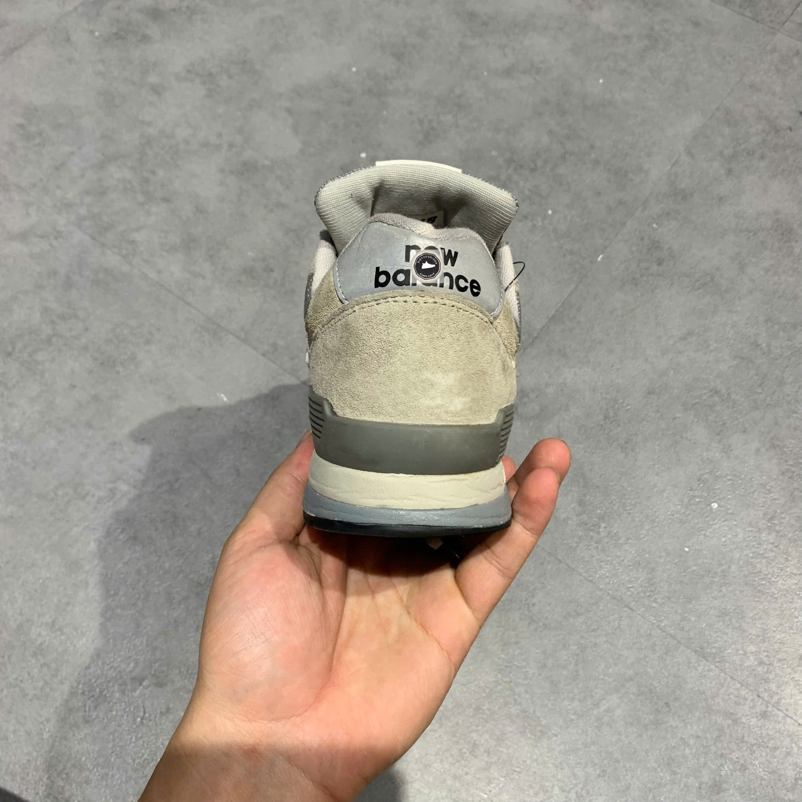 🔥 NEW BALANCE 996 “GREY SILVER” CM996BG – SIZE 40.5 – PVN25015 – CHÍNH HÃNG