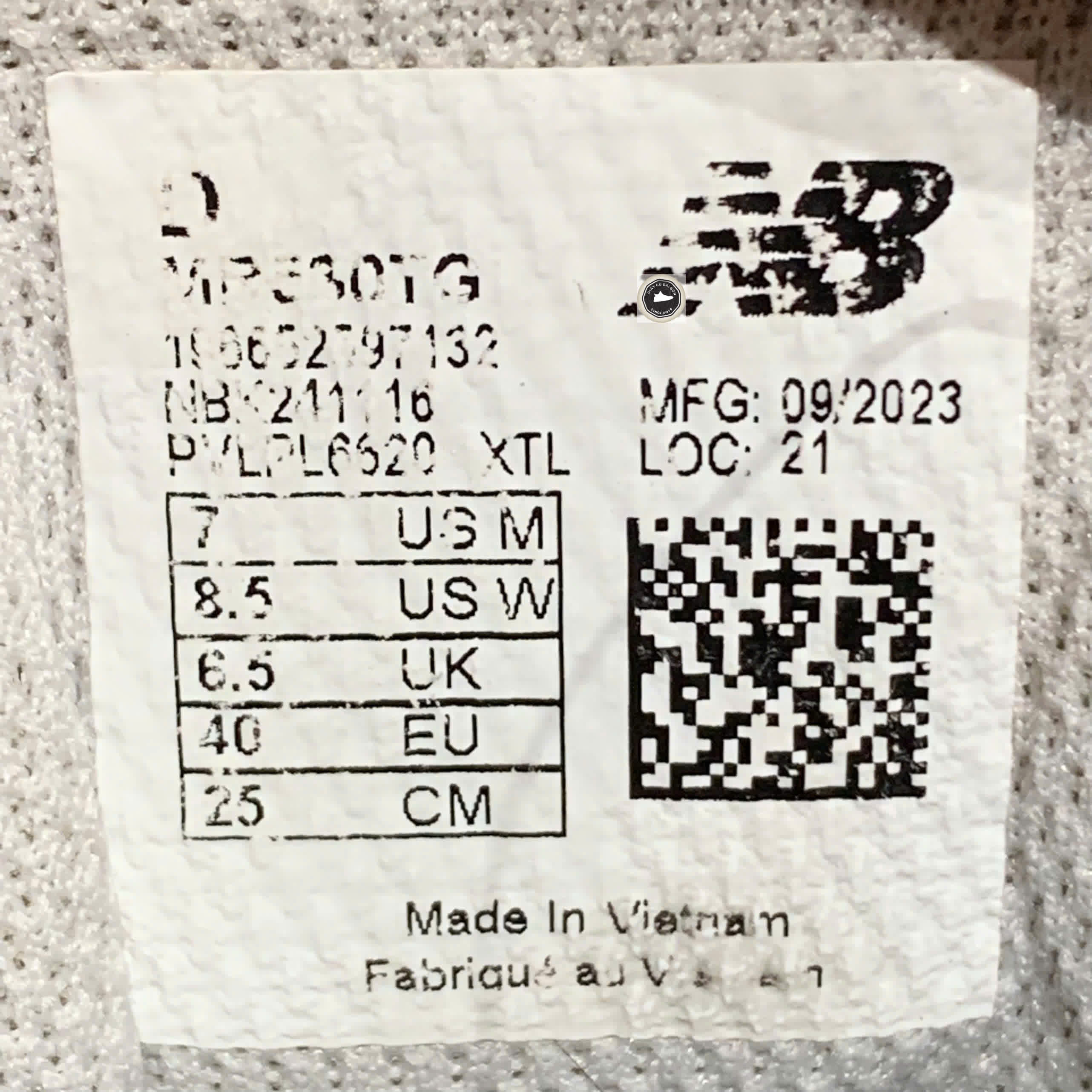 🔥 NEW BALANCE 530 SILVER GREY – SIZE 40 – PVN24985 – CHÍNH HÃNG